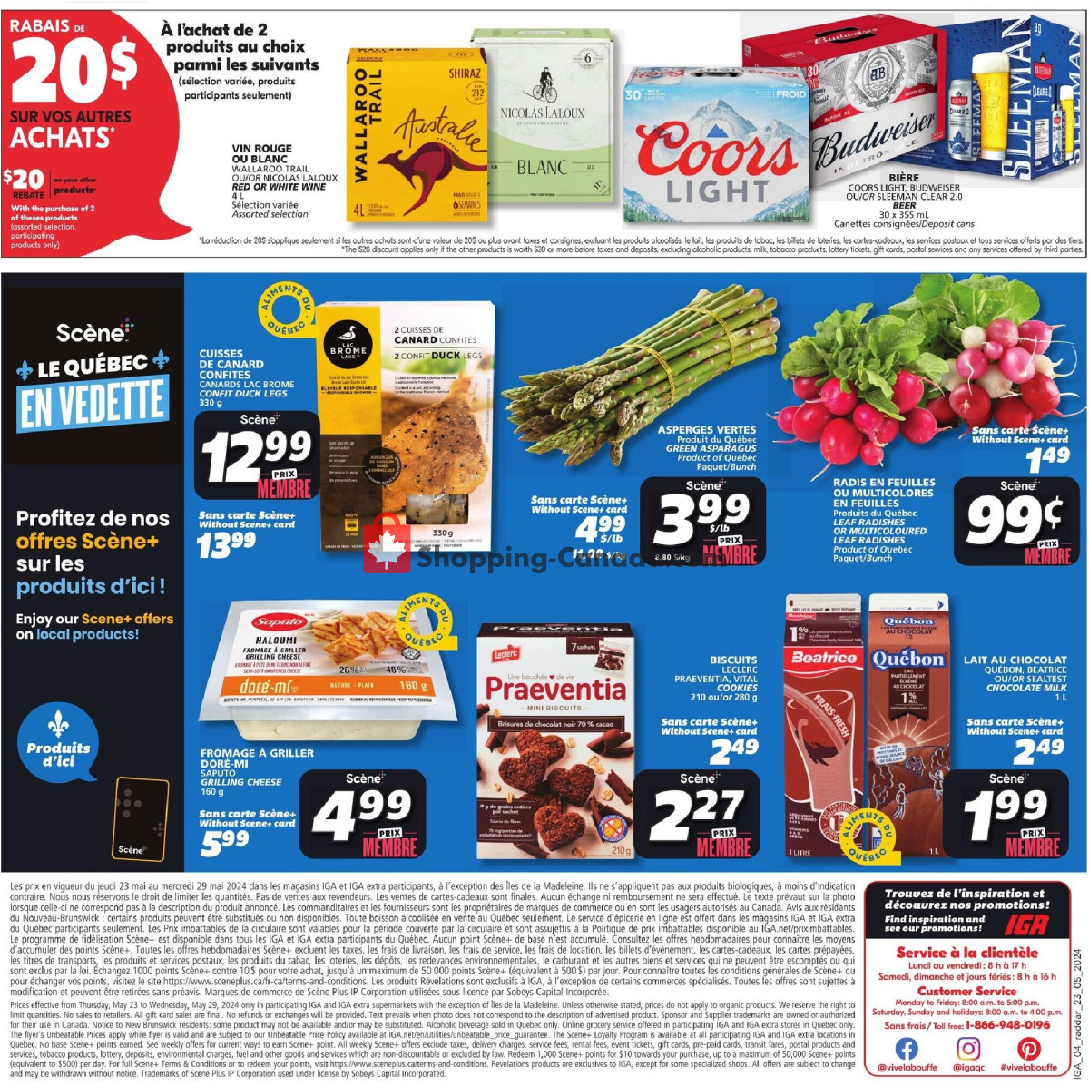 IGA Extra flyer from Thursday May 23, 2024 to Wednesday May 29, 2024 - page 3
