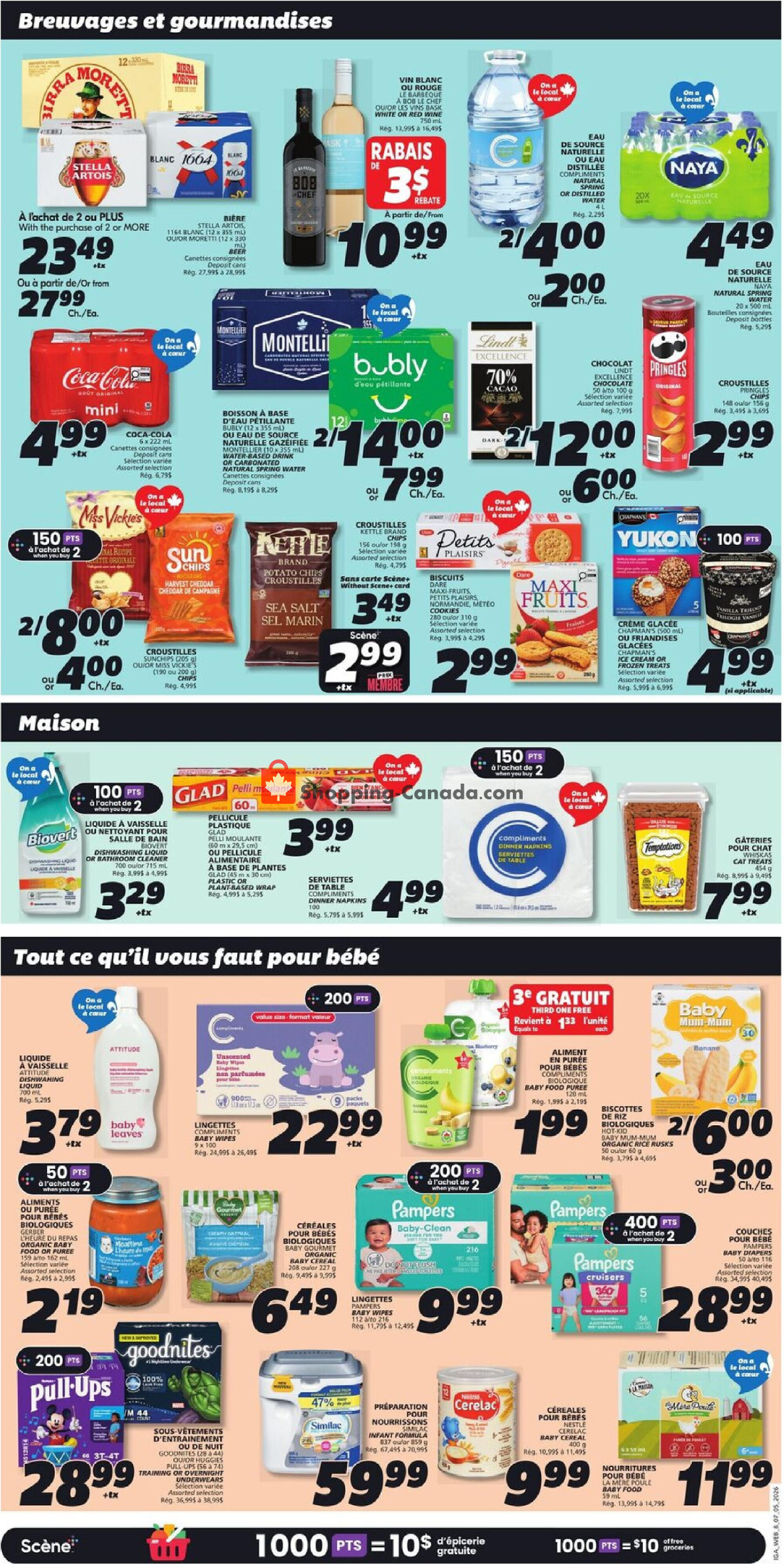 IGA Extra flyer from Thursday May 7, 2026 to Wednesday May 13, 2026 - page 14