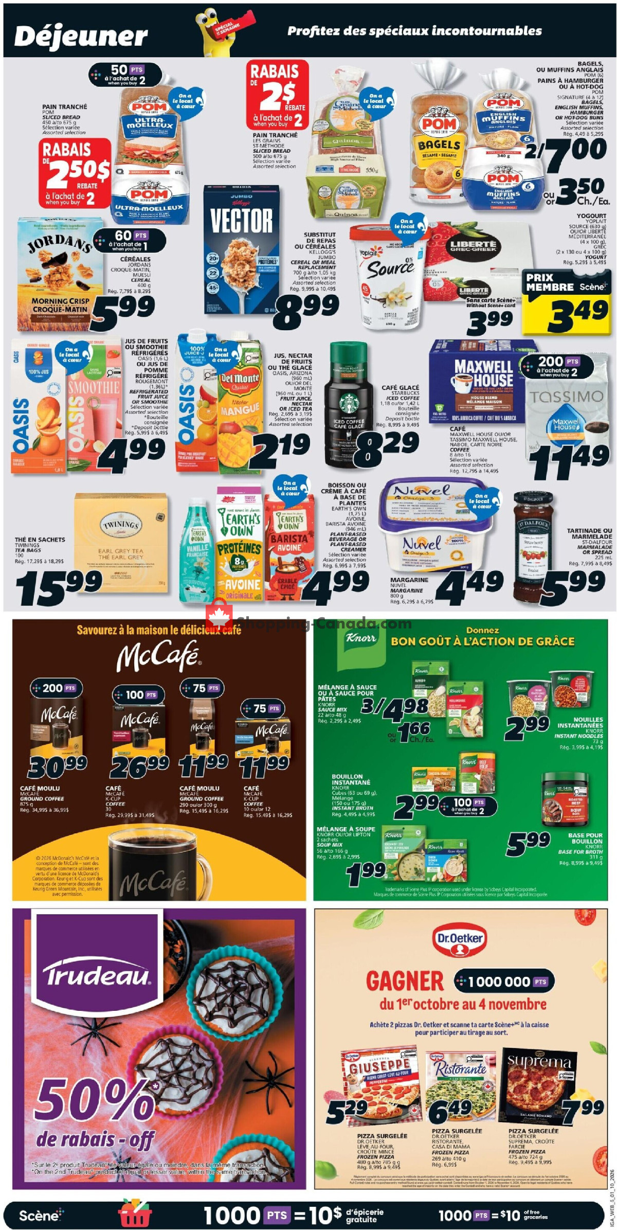 IGA Extra flyer from Thursday October 1, 2026 to Wednesday October 7, 2026 - page 14