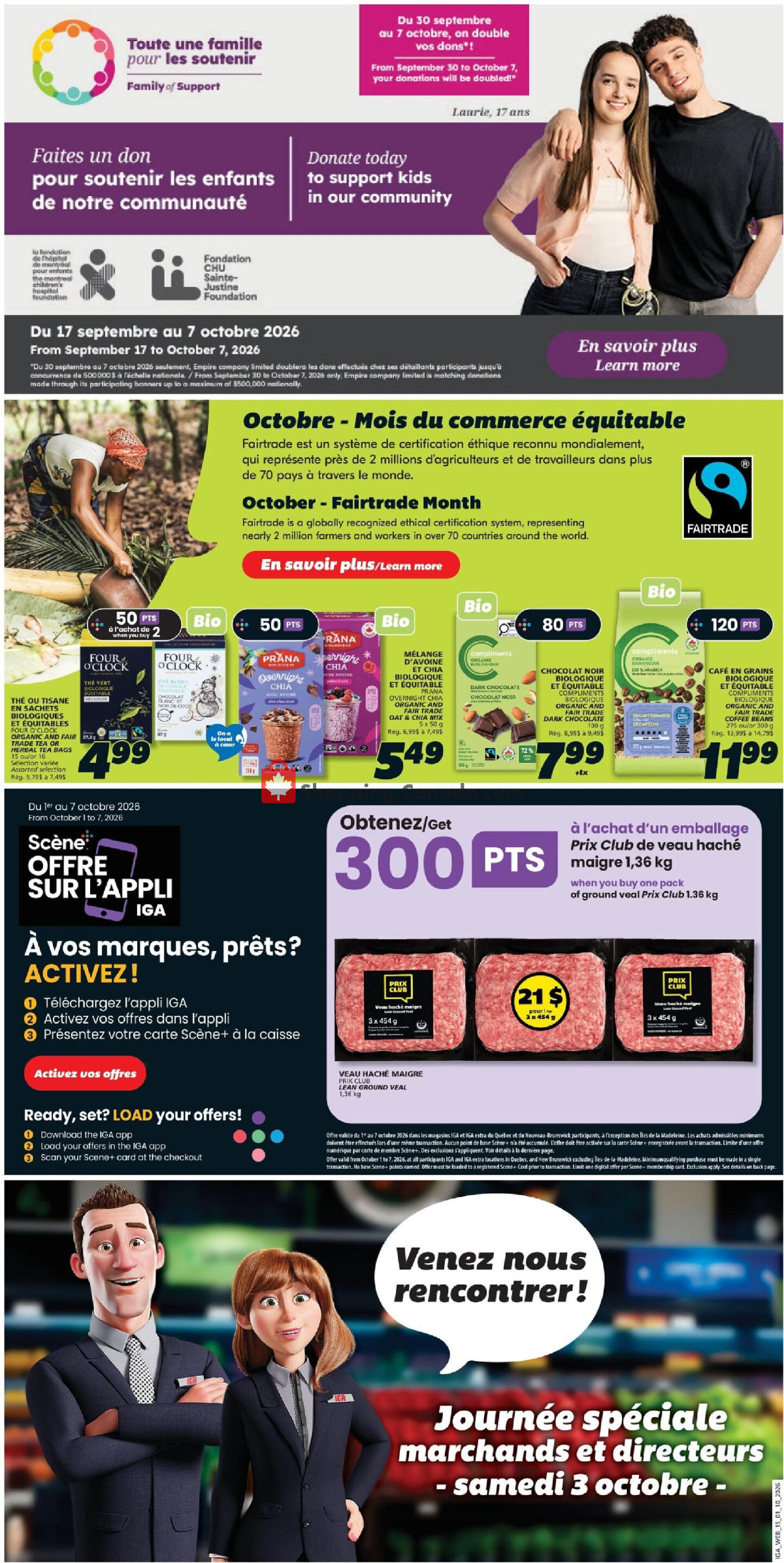 IGA Extra flyer from Thursday October 1, 2026 to Wednesday October 7, 2026 - page 22
