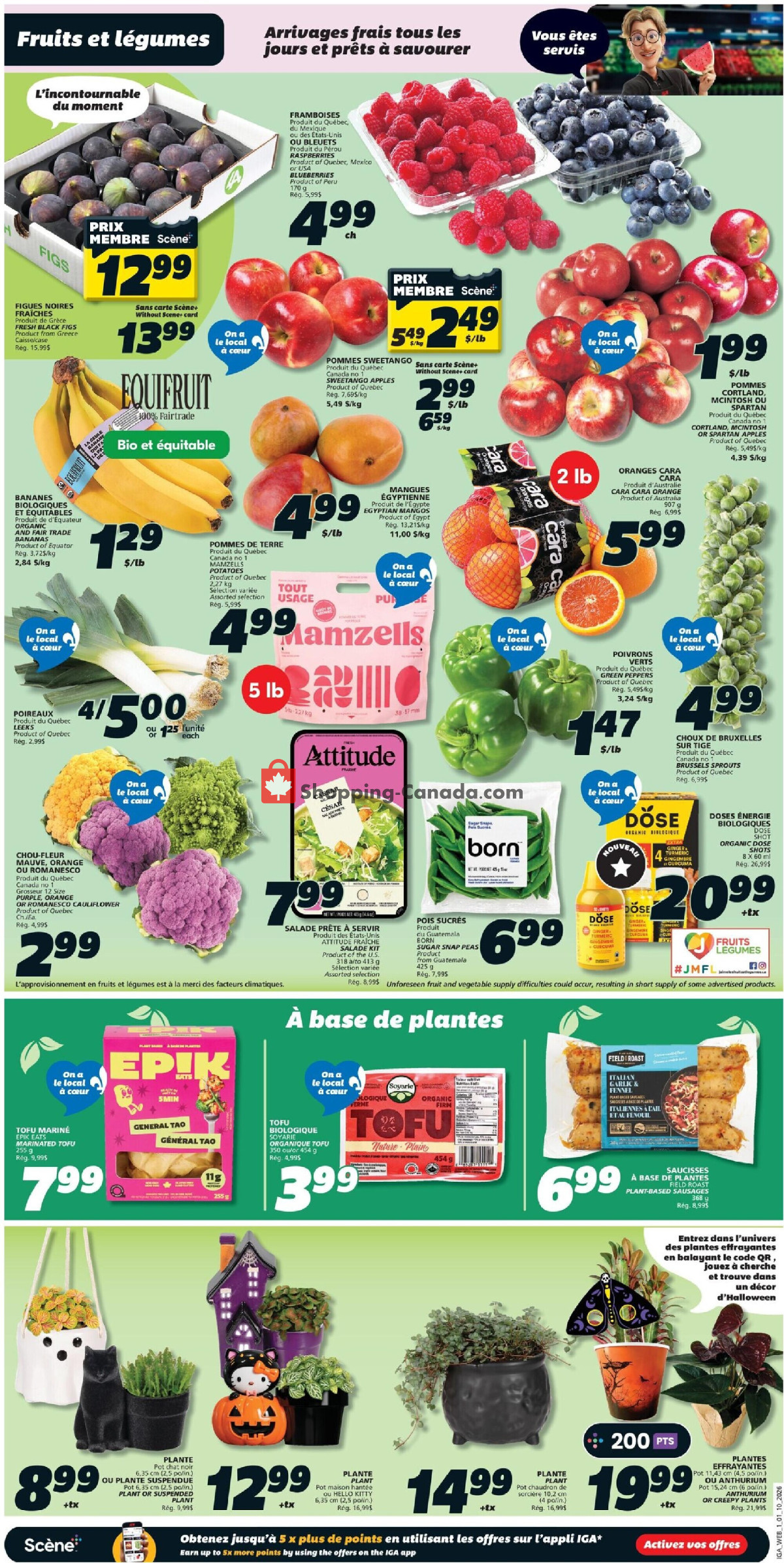 IGA Extra flyer from Thursday October 1, 2026 to Wednesday October 7, 2026 - page 3