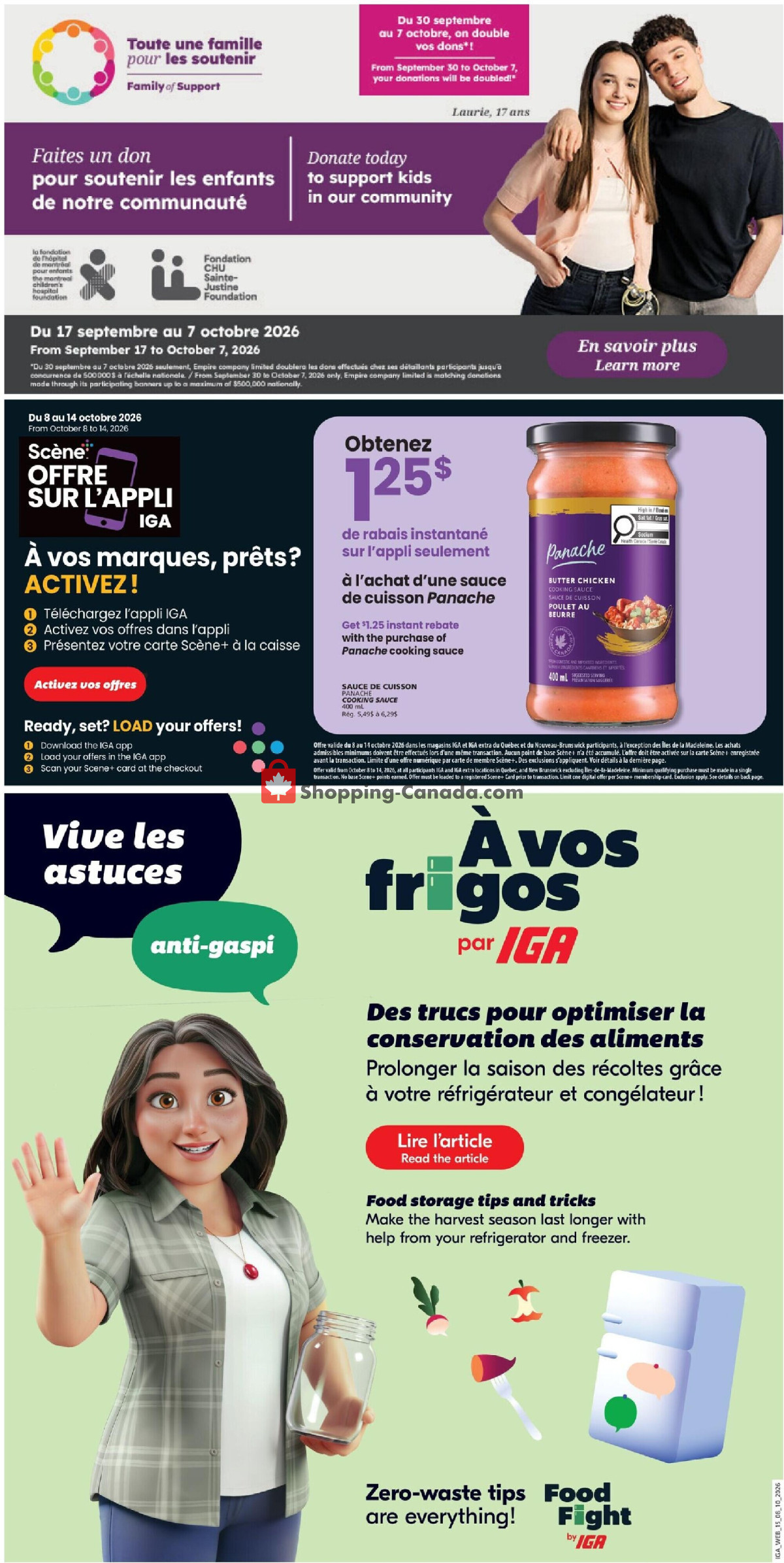 IGA Extra flyer from Thursday October 8, 2026 to Wednesday October 14, 2026 - page 19