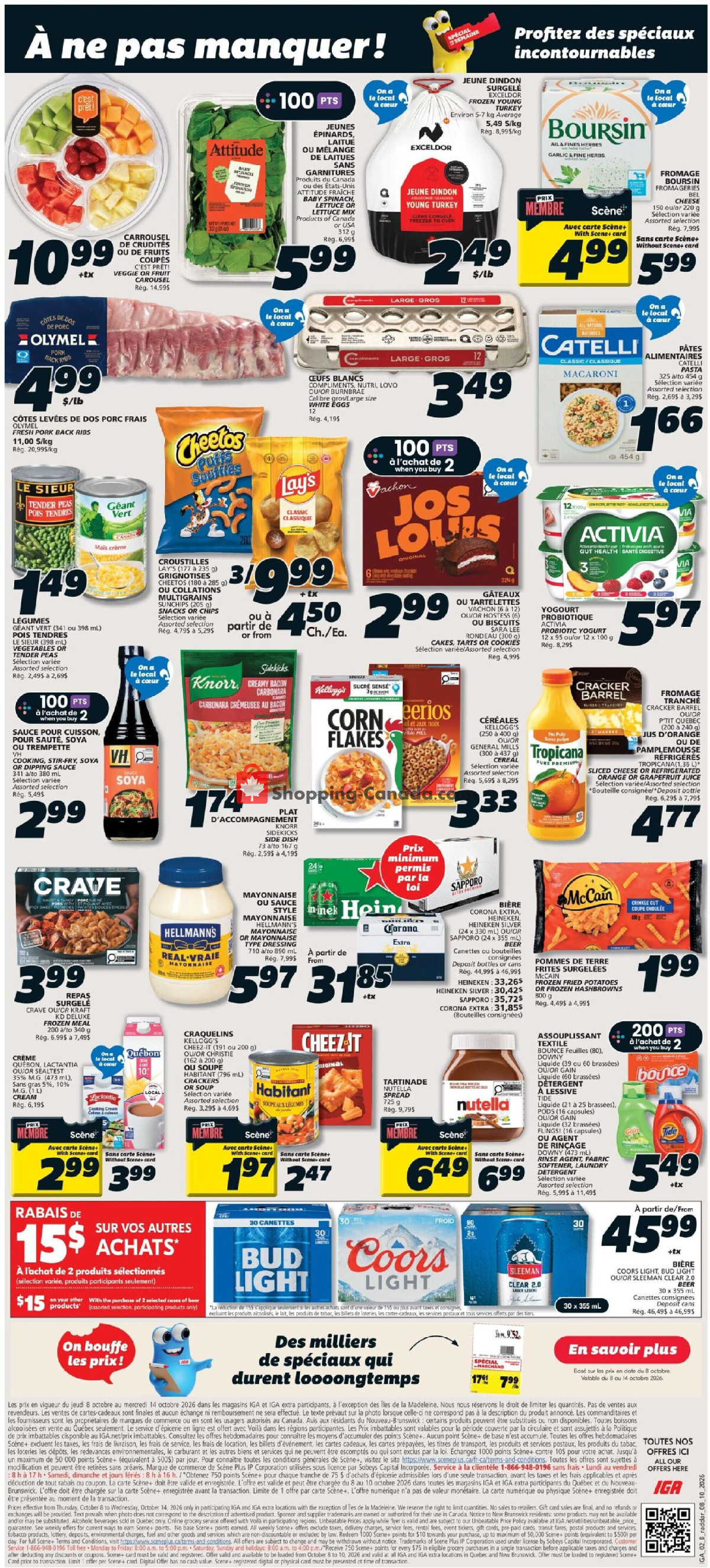 IGA Extra flyer from Thursday October 8, 2026 to Wednesday October 14, 2026 - page 2