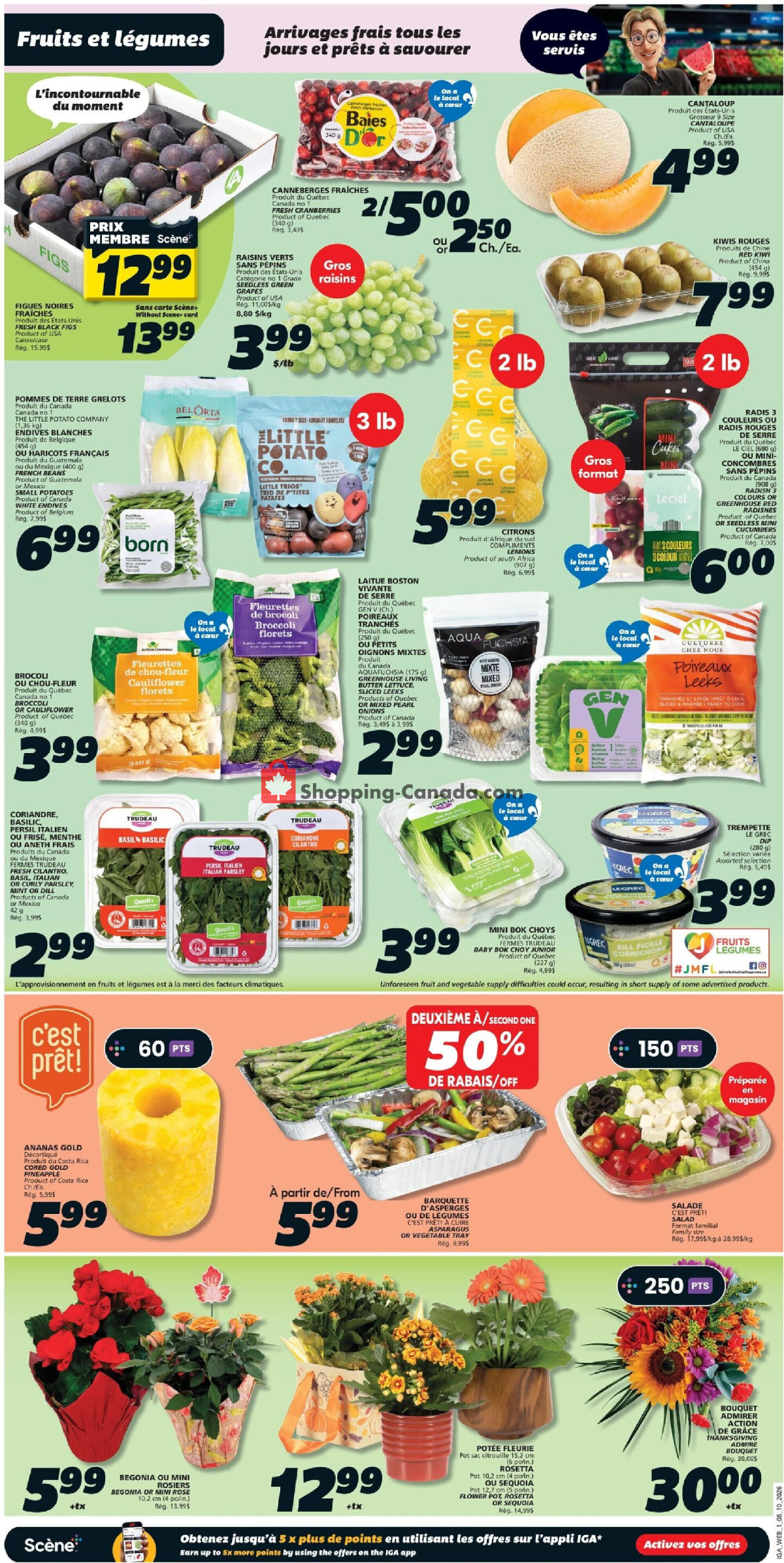 IGA Extra flyer from Thursday October 8, 2026 to Wednesday October 14, 2026 - page 3