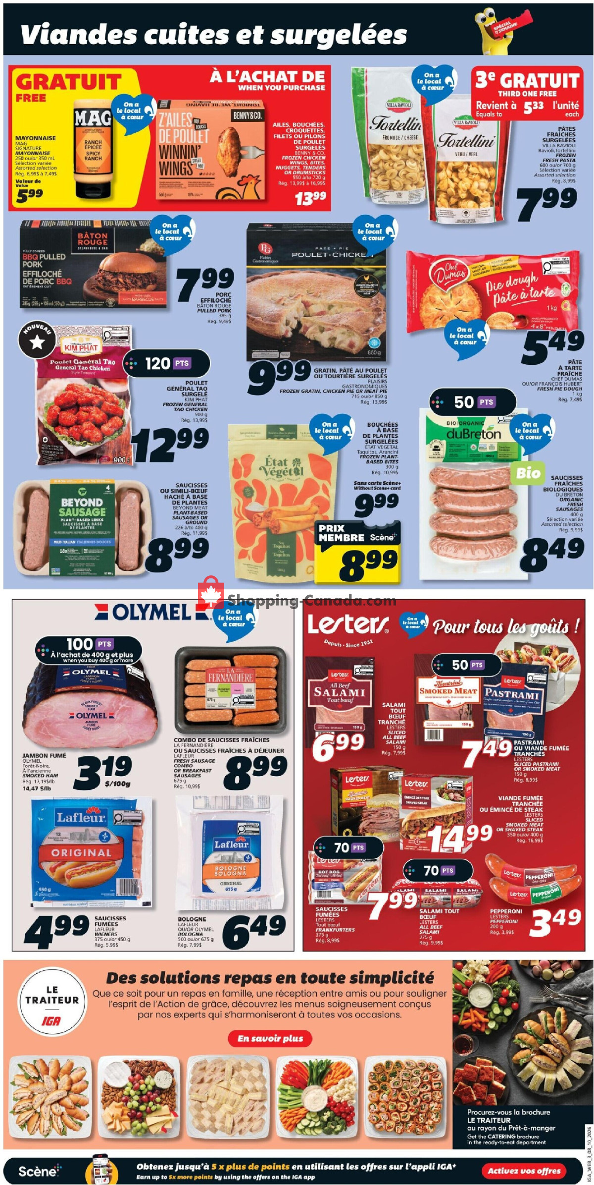 IGA Extra flyer from Thursday October 8, 2026 to Wednesday October 14, 2026 - page 7