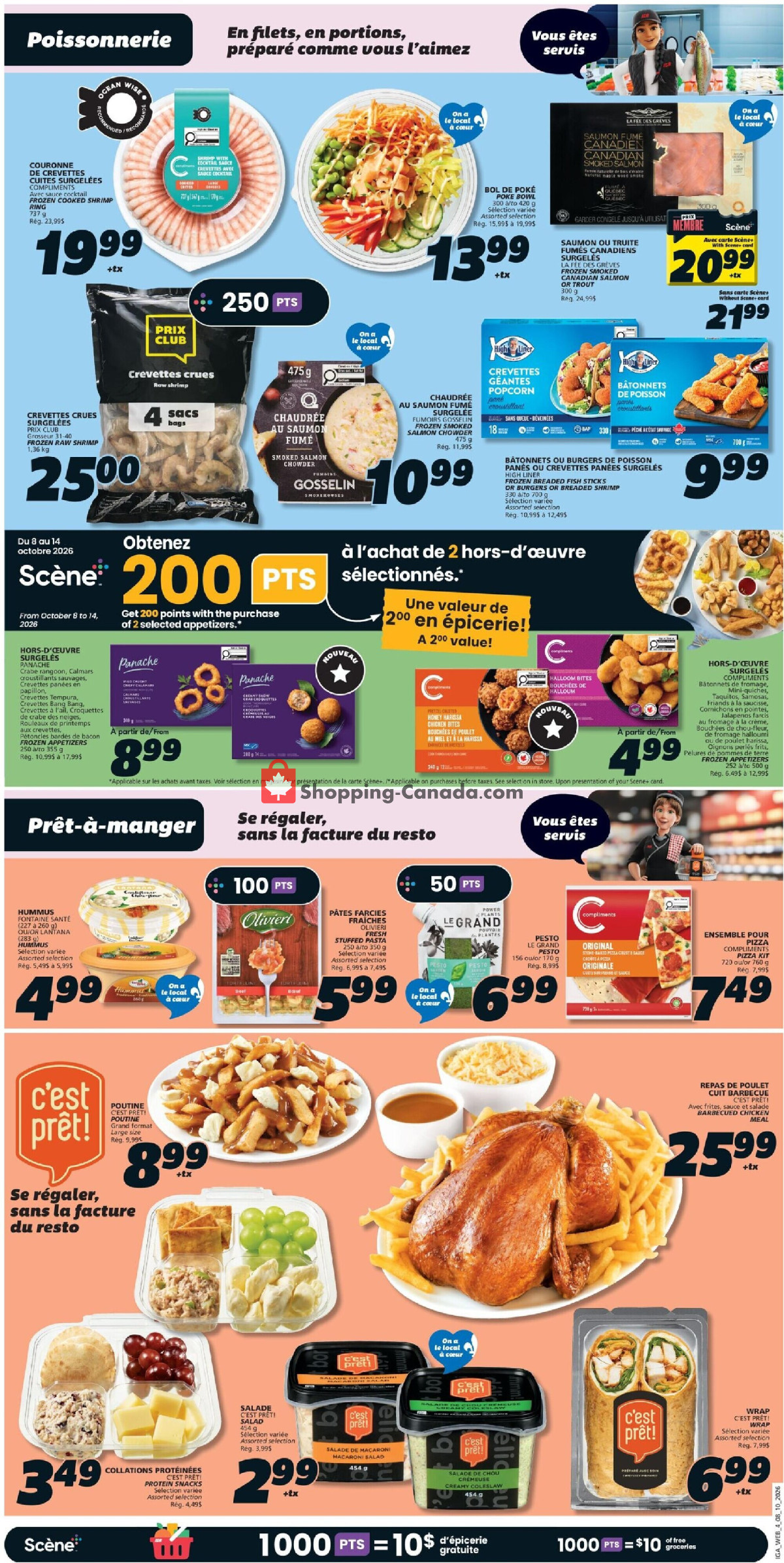 IGA Extra flyer from Thursday October 8, 2026 to Wednesday October 14, 2026 - page 8