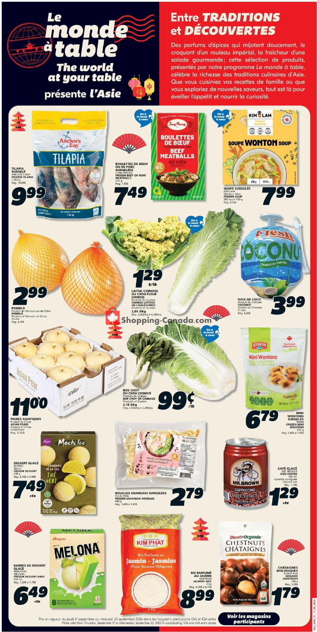 IGA Extra flyer from Thursday September 17, 2026 to Wednesday September 23, 2026 - page 13