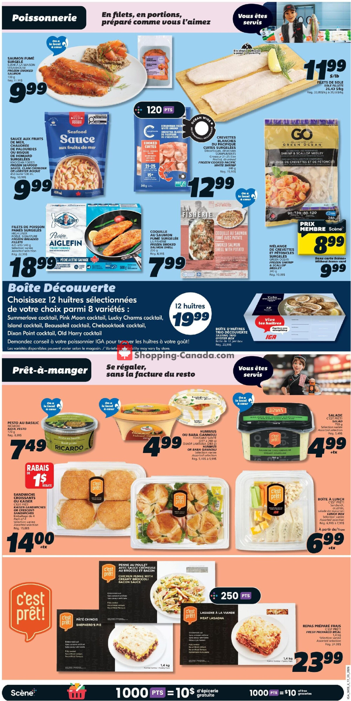 IGA Extra flyer from Thursday September 17, 2026 to Wednesday September 23, 2026 - page 7