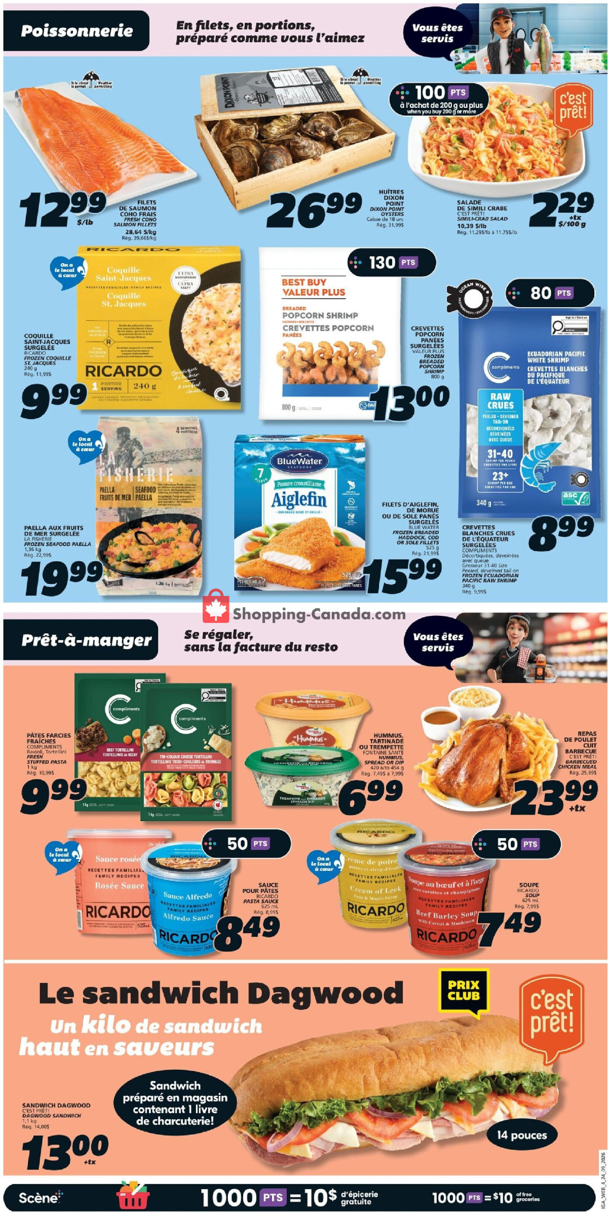 IGA Extra flyer from Thursday September 24, 2026 to Wednesday September 30, 2026 - page 7