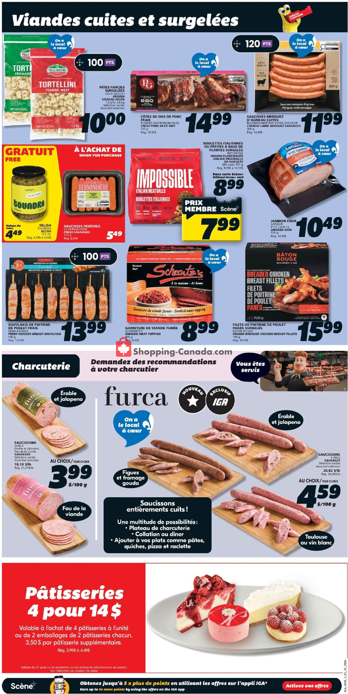 IGA Extra flyer from Thursday September 3, 2026 to Wednesday September 9, 2026 - page 12
