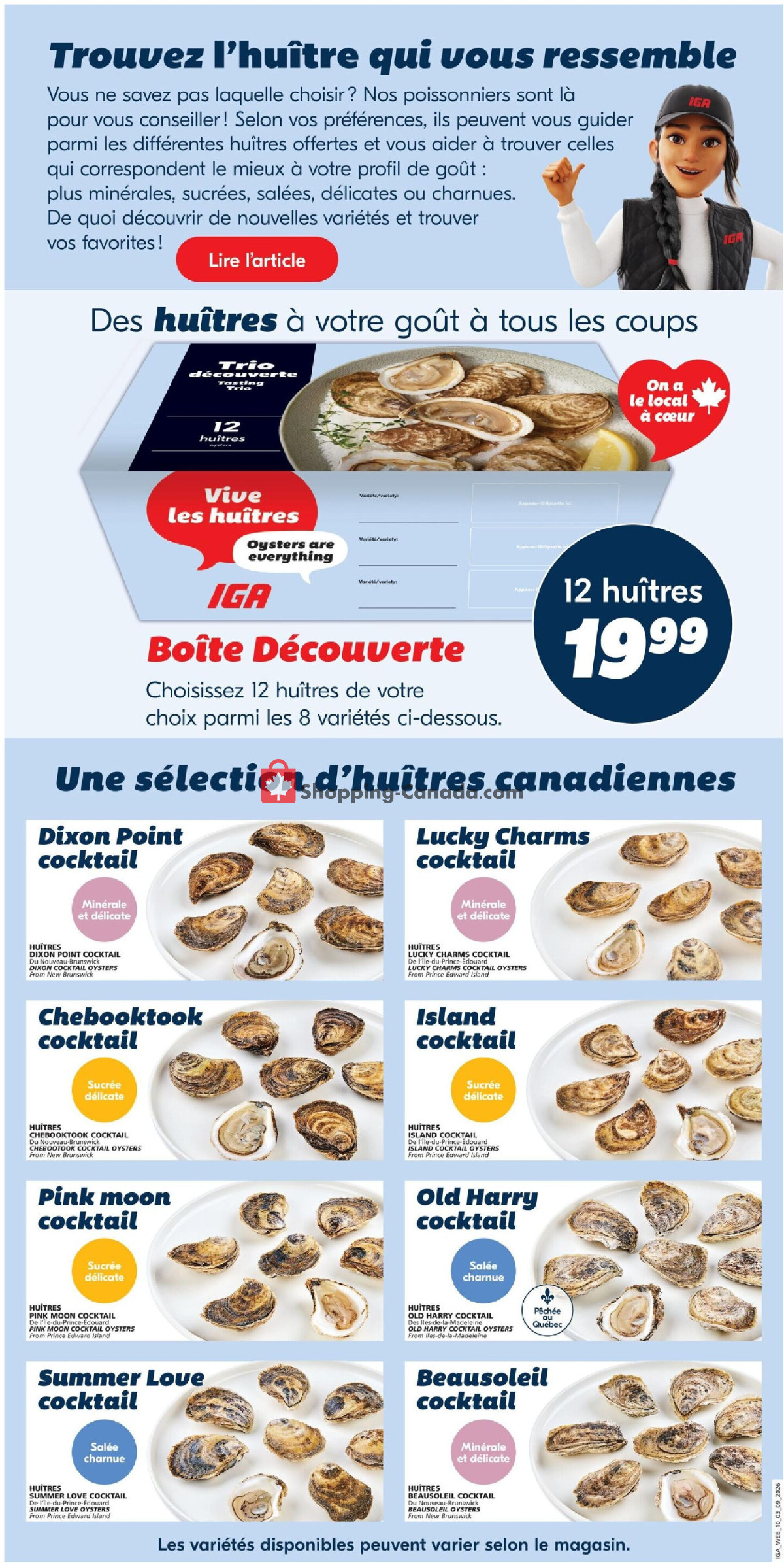 IGA Extra flyer from Thursday September 3, 2026 to Wednesday September 9, 2026 - page 14