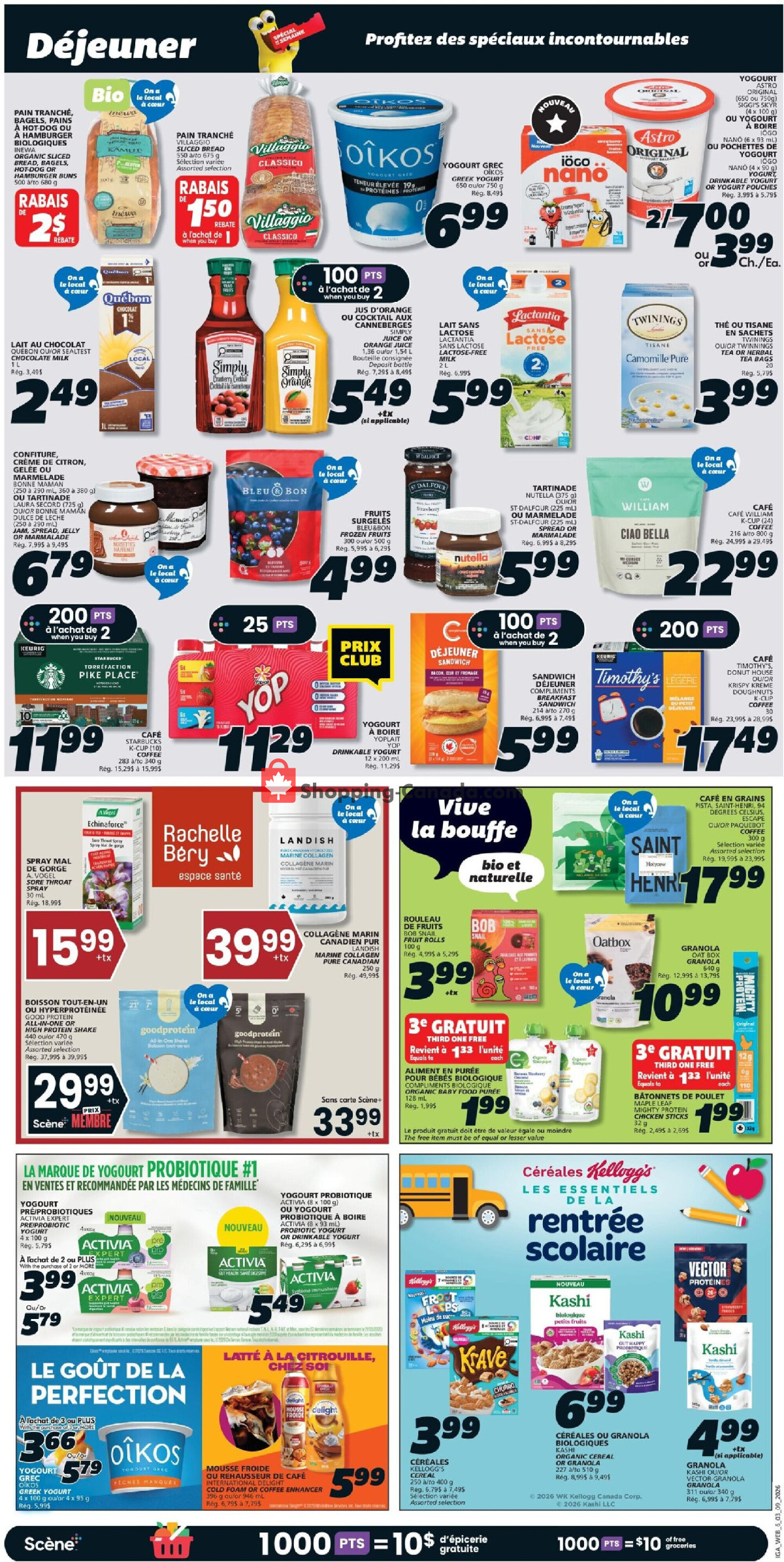 IGA Extra flyer from Thursday September 3, 2026 to Wednesday September 9, 2026 - page 17