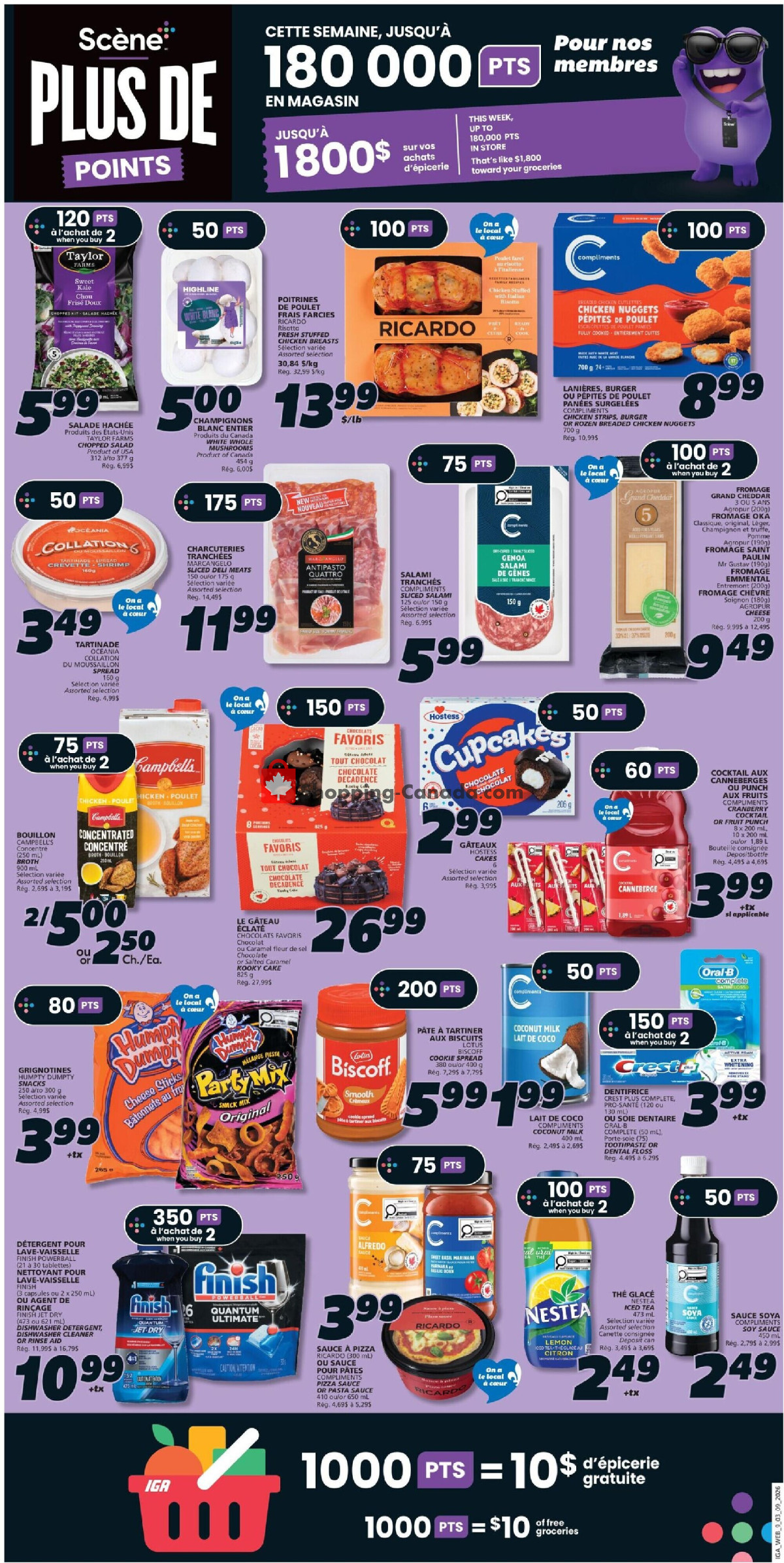 IGA Extra flyer from Thursday September 3, 2026 to Wednesday September 9, 2026 - page 20