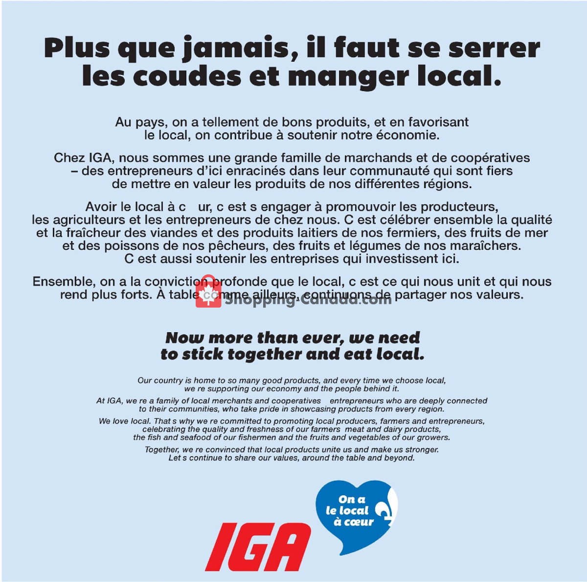 IGA Extra flyer from Thursday September 3, 2026 to Wednesday September 9, 2026 - page 21