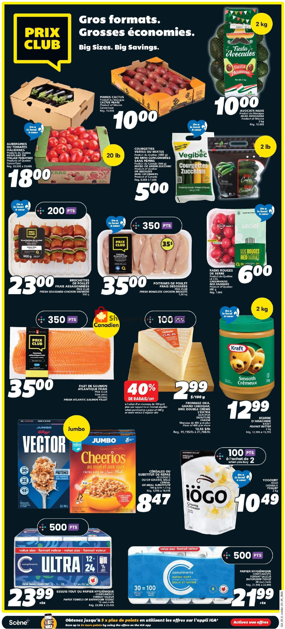 IGA Extra flyer from Thursday September 3, 2026 to Wednesday September 9, 2026 - page 3