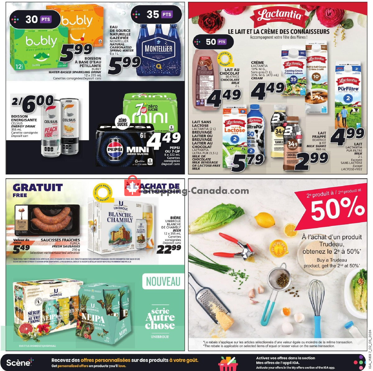 IGA Extra flyer from Thursday May 2, 2024 to Wednesday May 8, 2024 - page 21