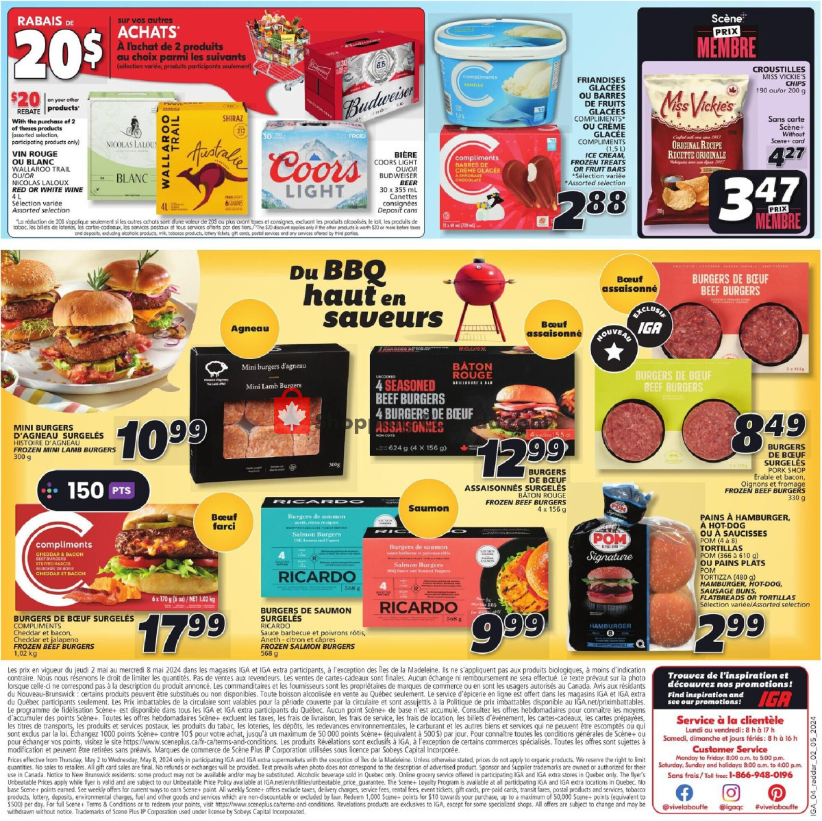 IGA Extra flyer from Thursday May 2, 2024 to Wednesday May 8, 2024 - page 3