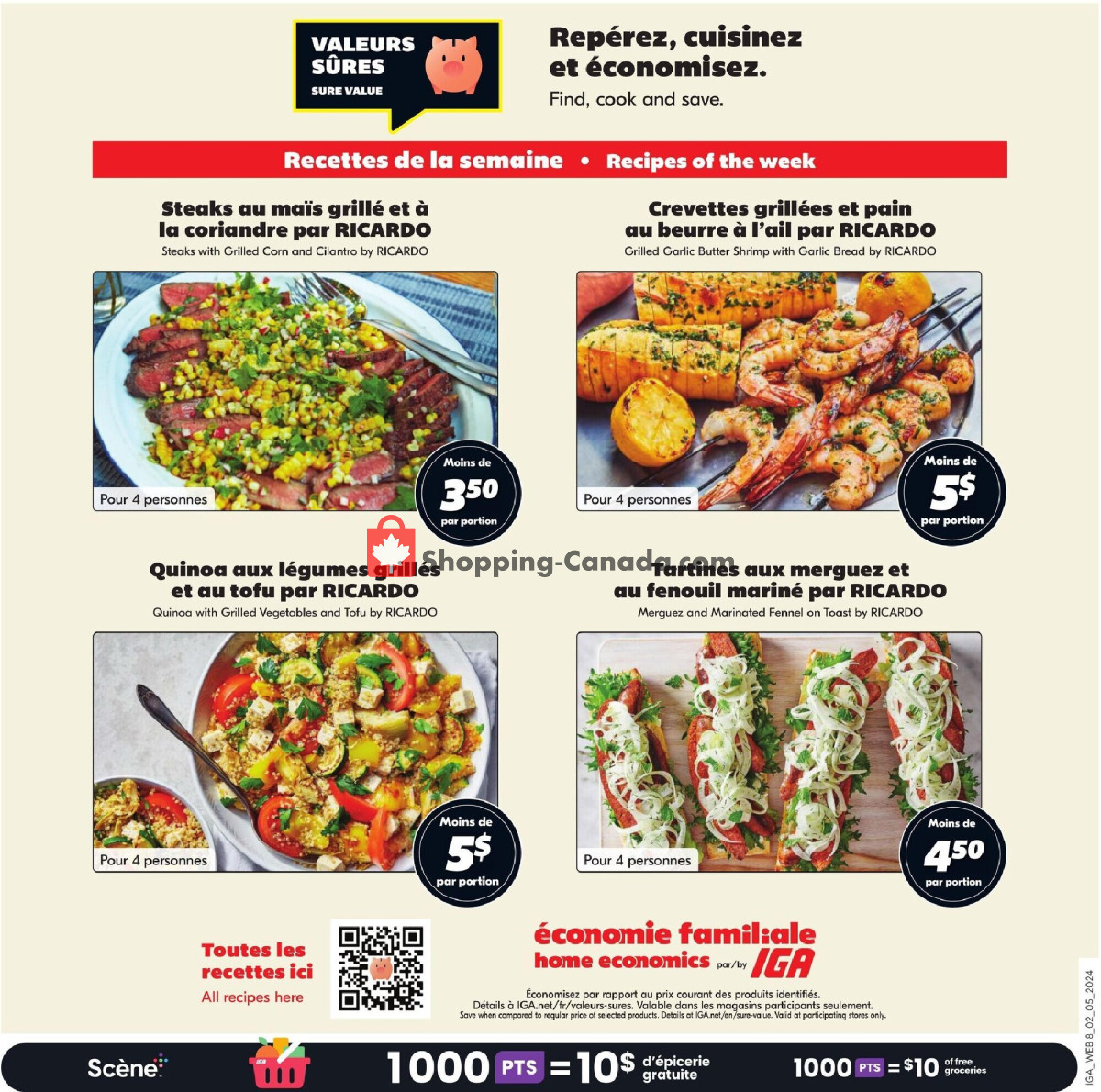 IGA Extra flyer from Thursday May 2, 2024 to Wednesday May 8, 2024 - page 31