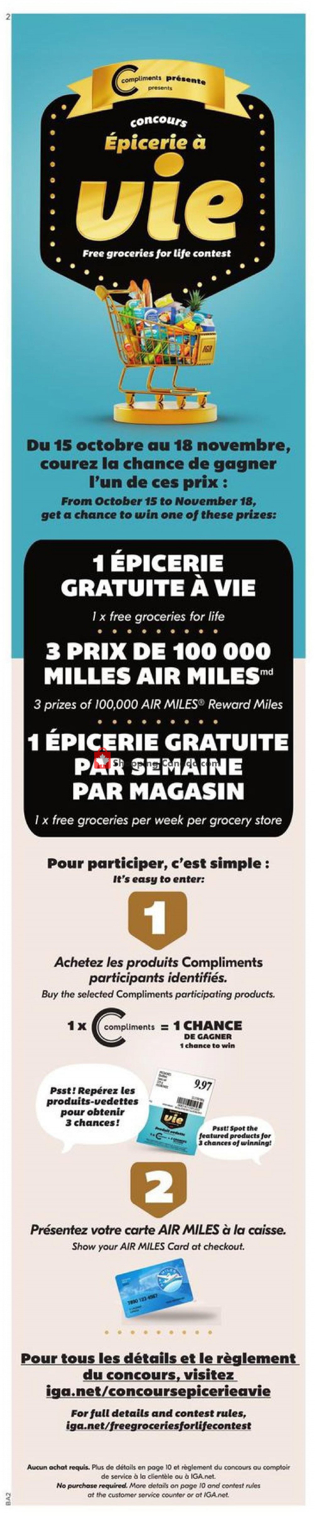 IGA Extra flyer from Thursday October 15, 2020 to Wednesday October 21, 2020 - page 3