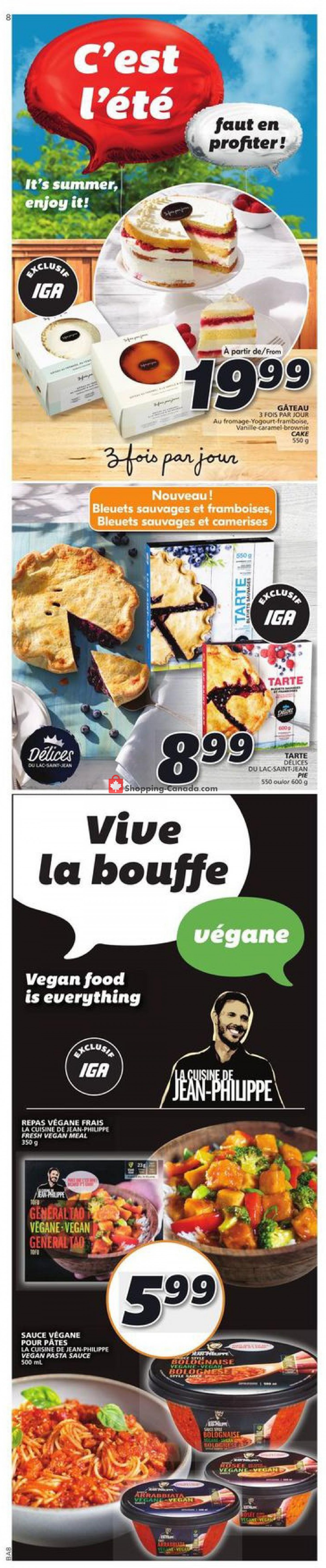 IGA Extra flyer from Thursday July 15, 2021 to Wednesday July 21, 2021 - page 12