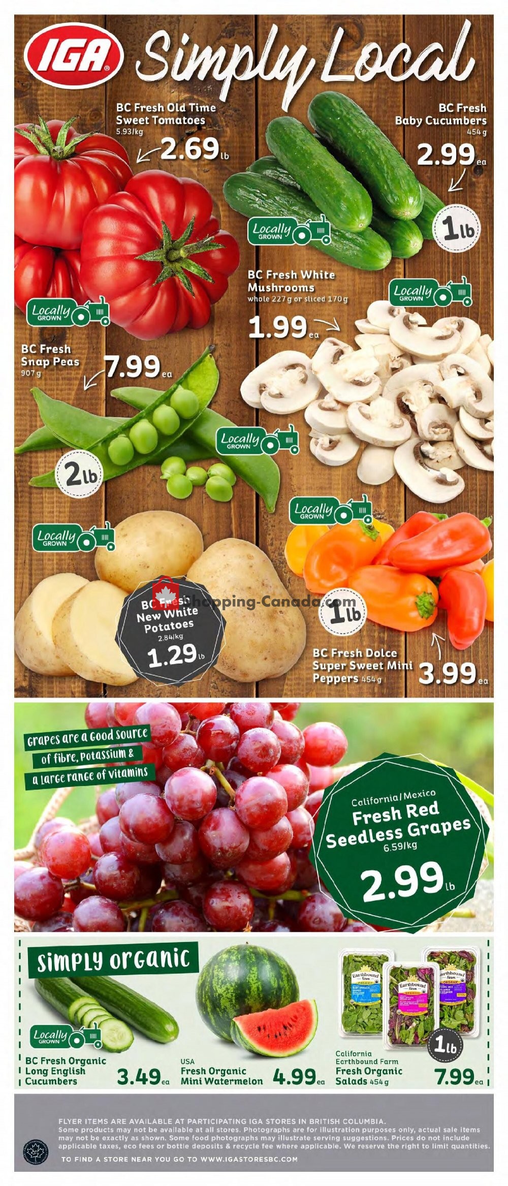 IGA Extra flyer from Friday July 10, 2020 to Thursday July 16, 2020 - page 6