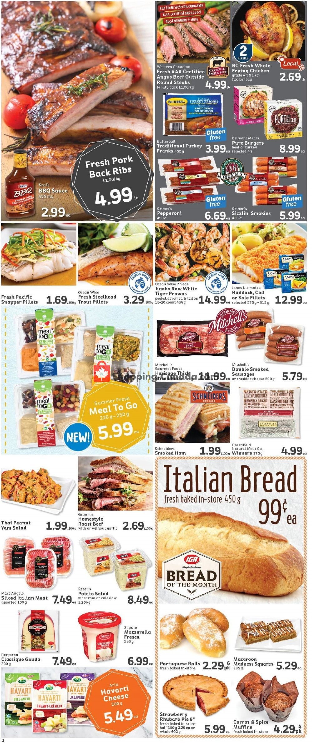 IGA Extra flyer from Friday July 19, 2019 to Thursday July 25, 2019 - page 2
