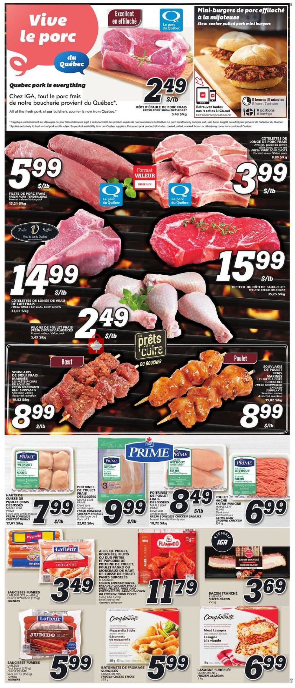 IGA Extra flyer from Thursday July 25, 2019 to Wednesday July 31, 2019 - page 5