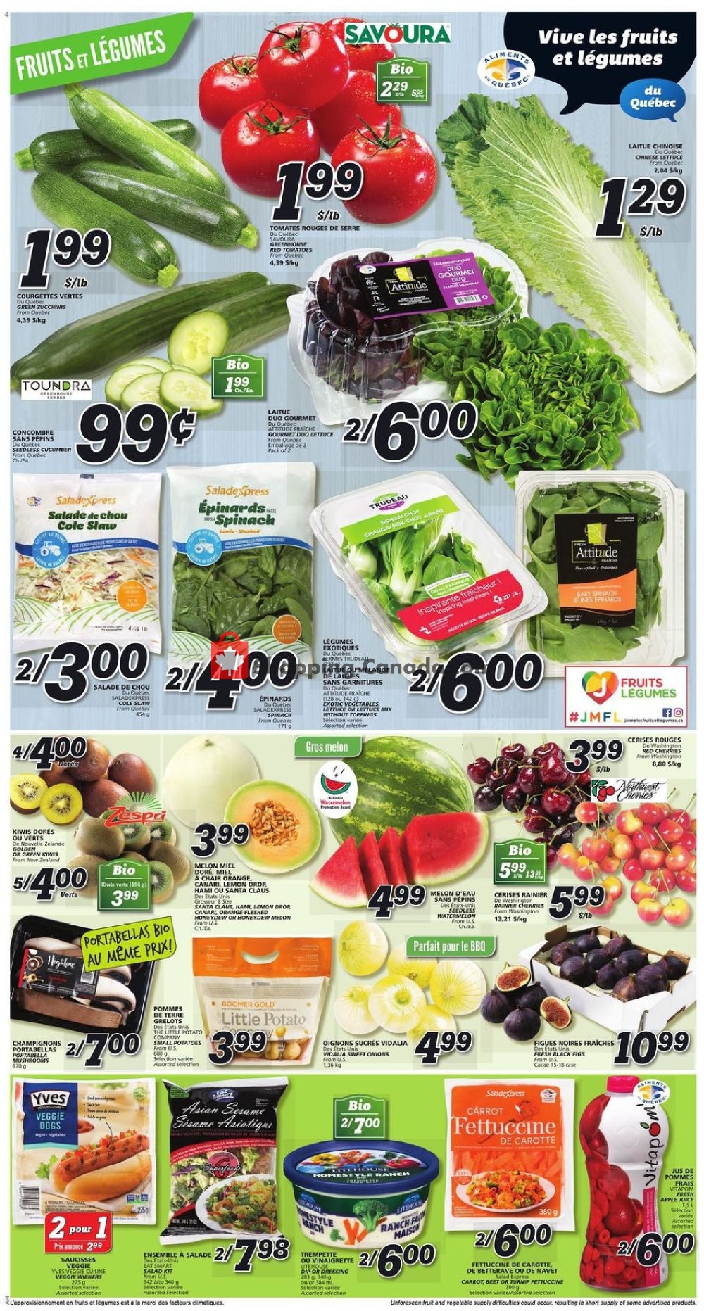 IGA Extra flyer from Thursday June 27, 2019 to Wednesday July 3, 2019 - page 4