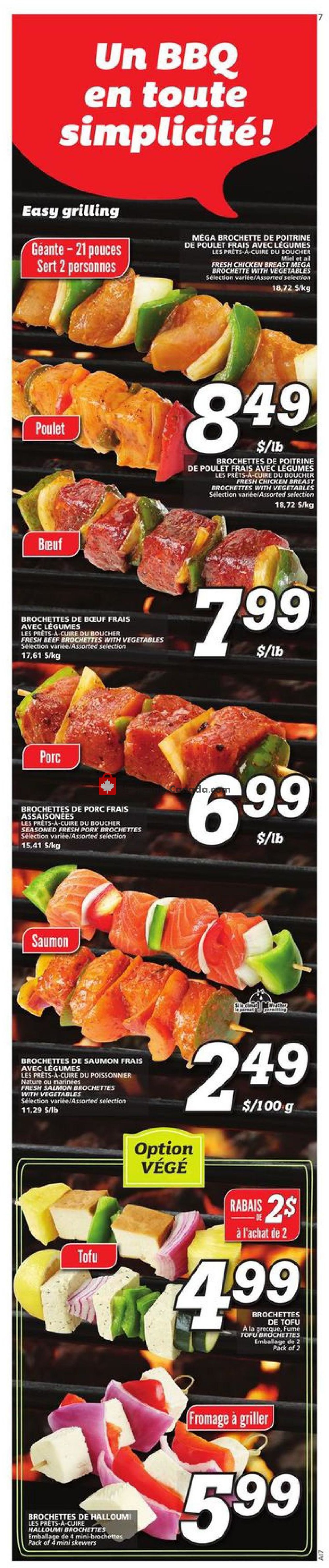 IGA Extra flyer from Thursday June 27, 2019 to Wednesday July 3, 2019 - page 7
