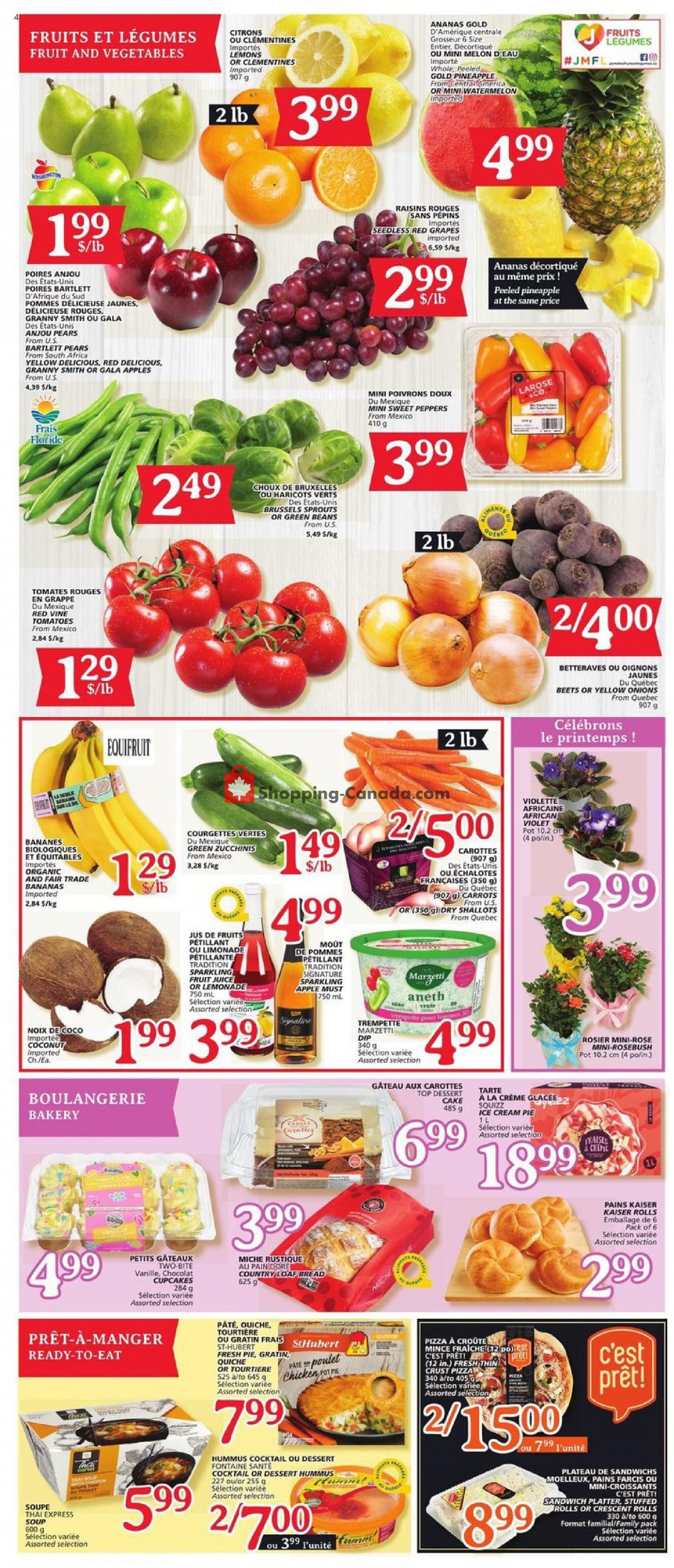 IGA Extra flyer from Thursday April 1, 2021 to Wednesday April 7, 2021 - page 4