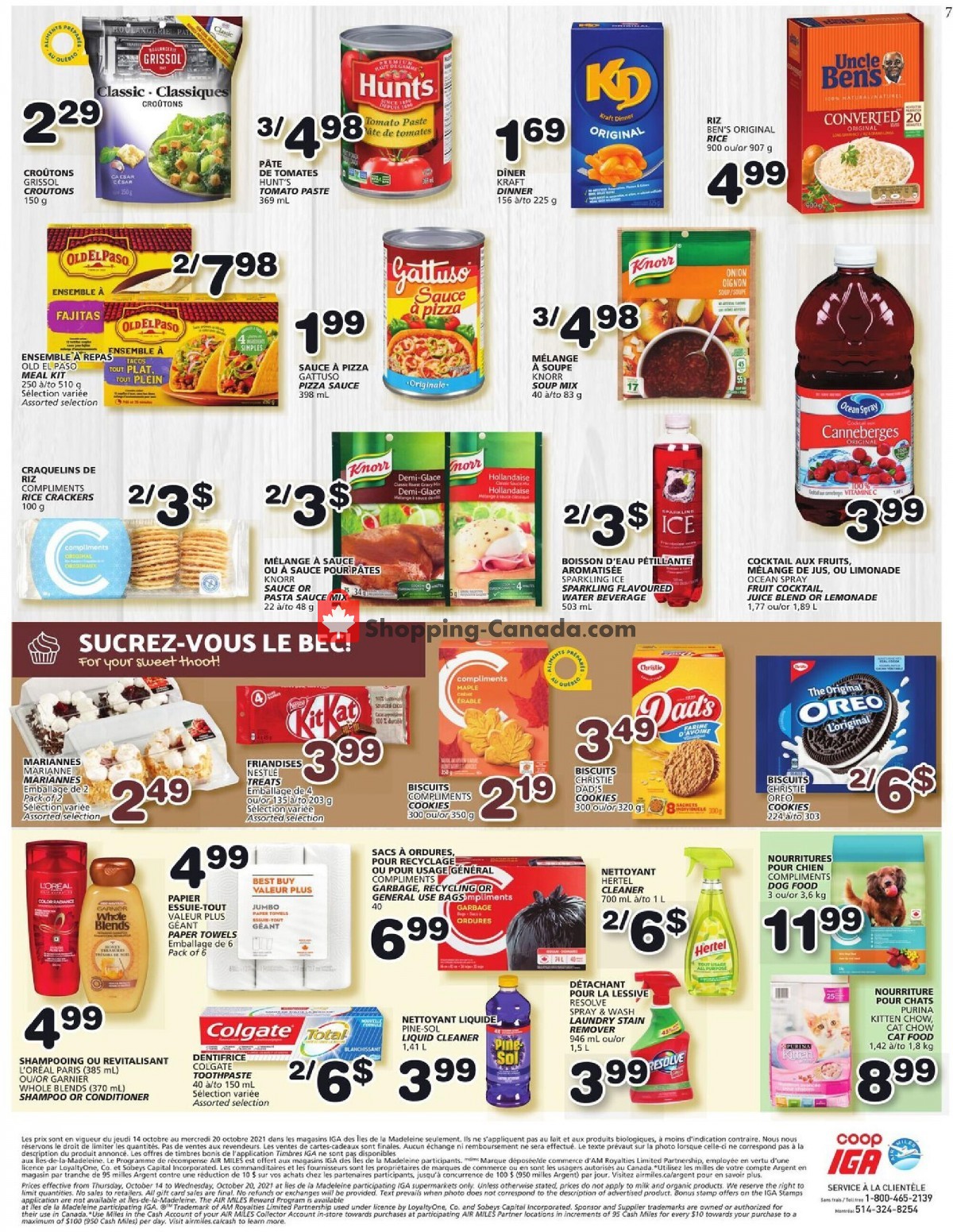 IGA Extra flyer from Thursday October 14, 2021 to Wednesday October 20, 2021 - page 7