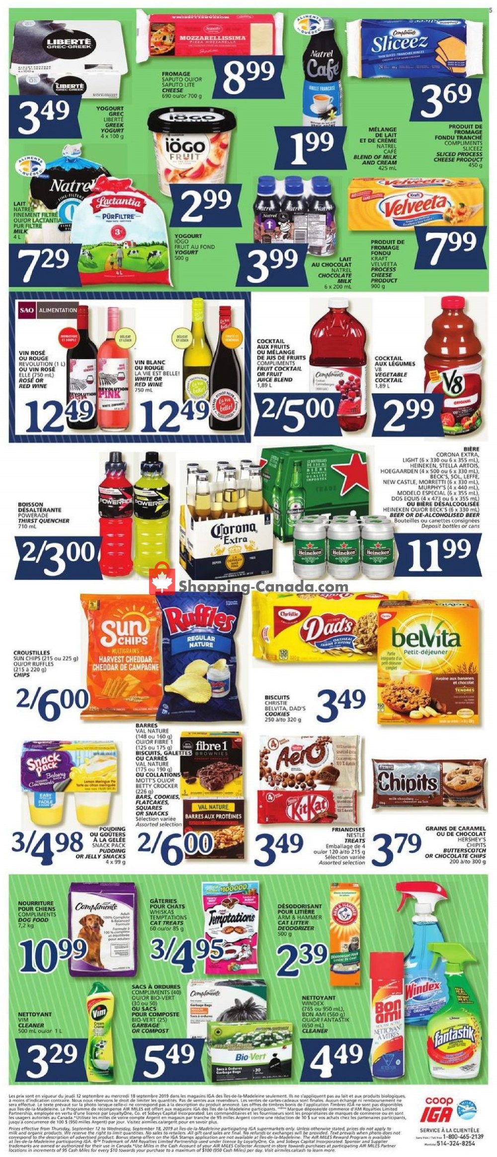 IGA Extra flyer from Thursday September 12, 2019 to Wednesday September 18, 2019 - page 5