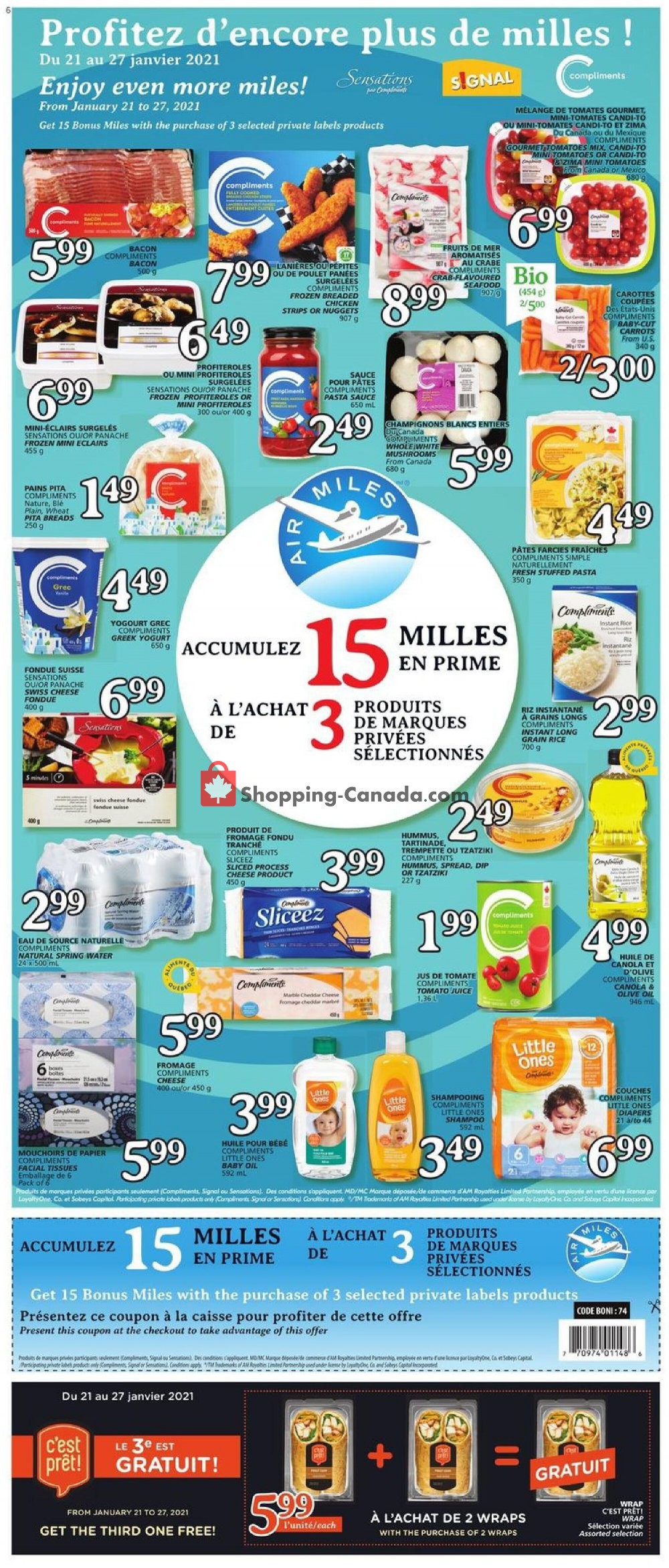 IGA Extra flyer from Thursday January 21, 2021 to Wednesday January 27, 2021 - page 6