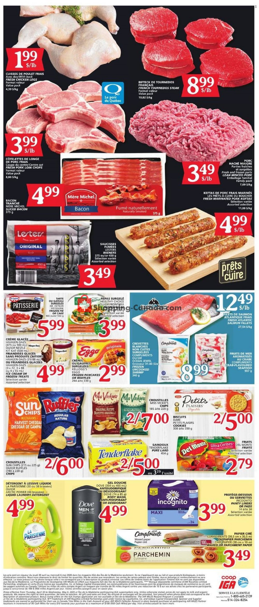 IGA Extra flyer from Thursday April 30, 2020 to Wednesday May 6, 2020 - page 3