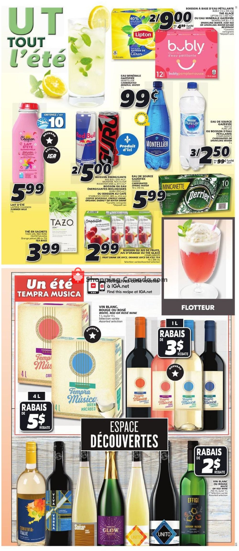 IGA Extra flyer from Thursday June 4, 2020 to Wednesday June 10, 2020 - page 15