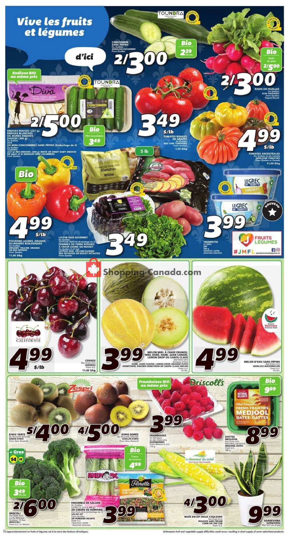 IGA Extra flyer from Thursday June 4, 2020 to Wednesday June 10, 2020 - page 5