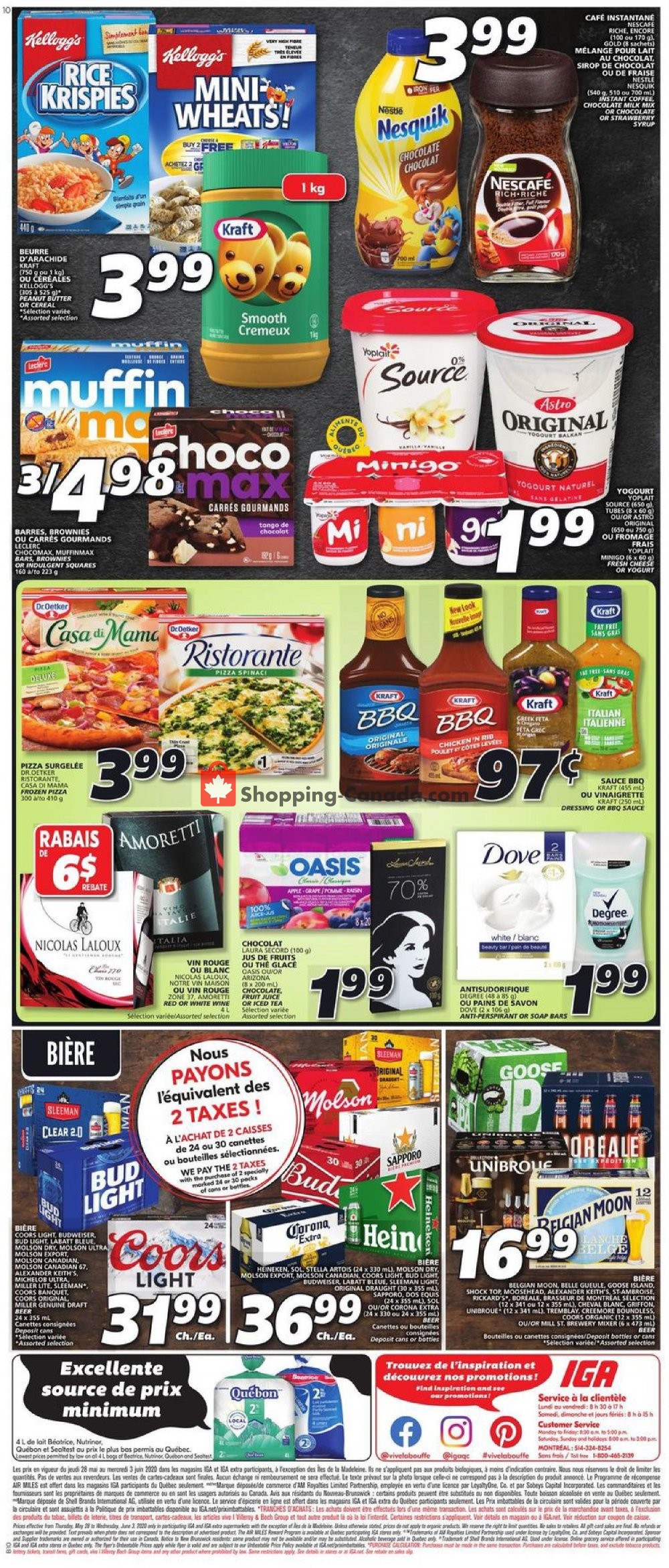 IGA Extra flyer from Thursday May 28, 2020 to Wednesday June 3, 2020 - page 6