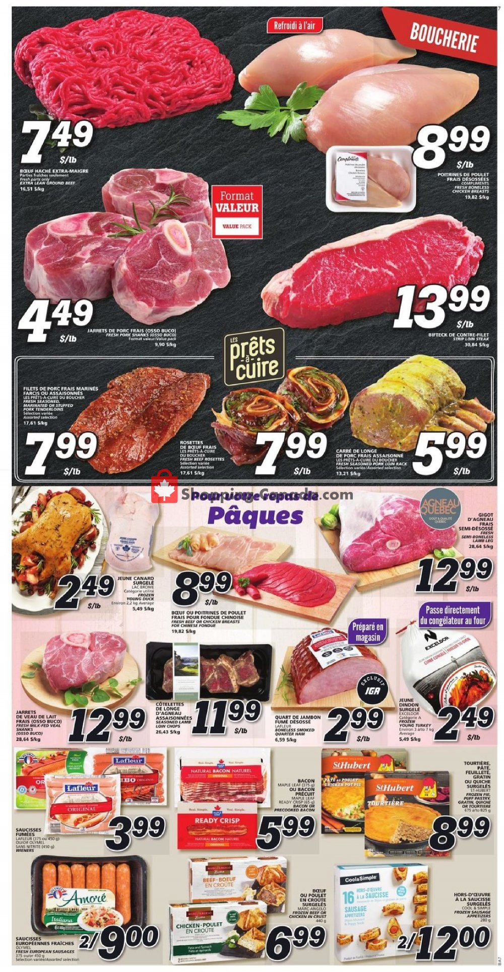 IGA Extra flyer from Thursday April 18, 2019 to Wednesday April 24, 2019 - page 6