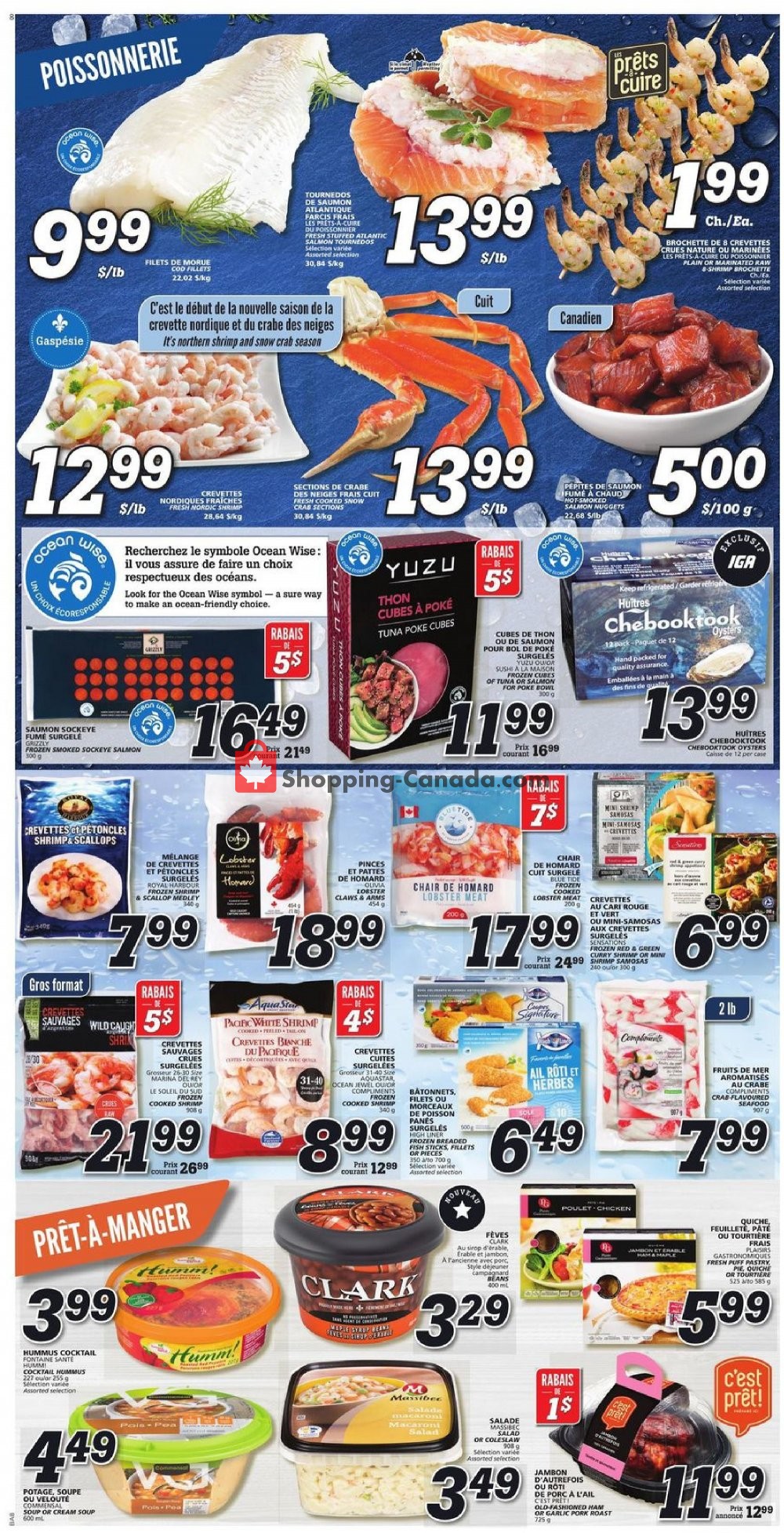 IGA Extra flyer from Thursday April 18, 2019 to Wednesday April 24, 2019 - page 7