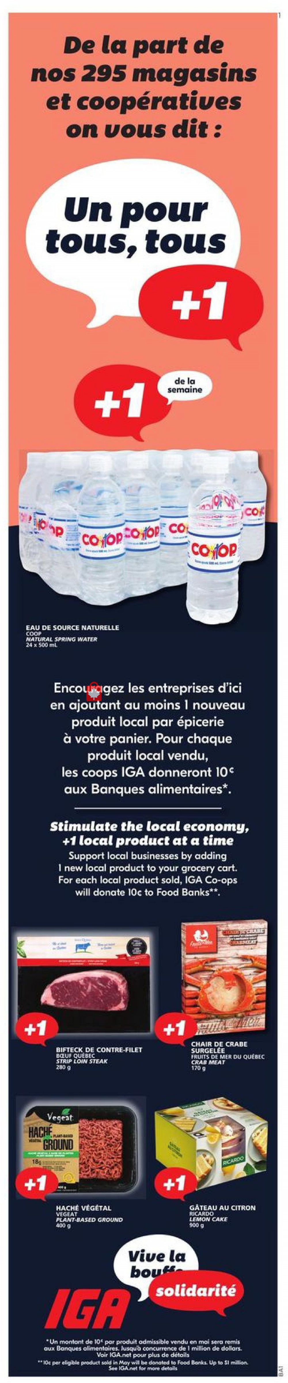 IGA Extra flyer from Thursday April 30, 2020 to Wednesday May 6, 2020 - page 2