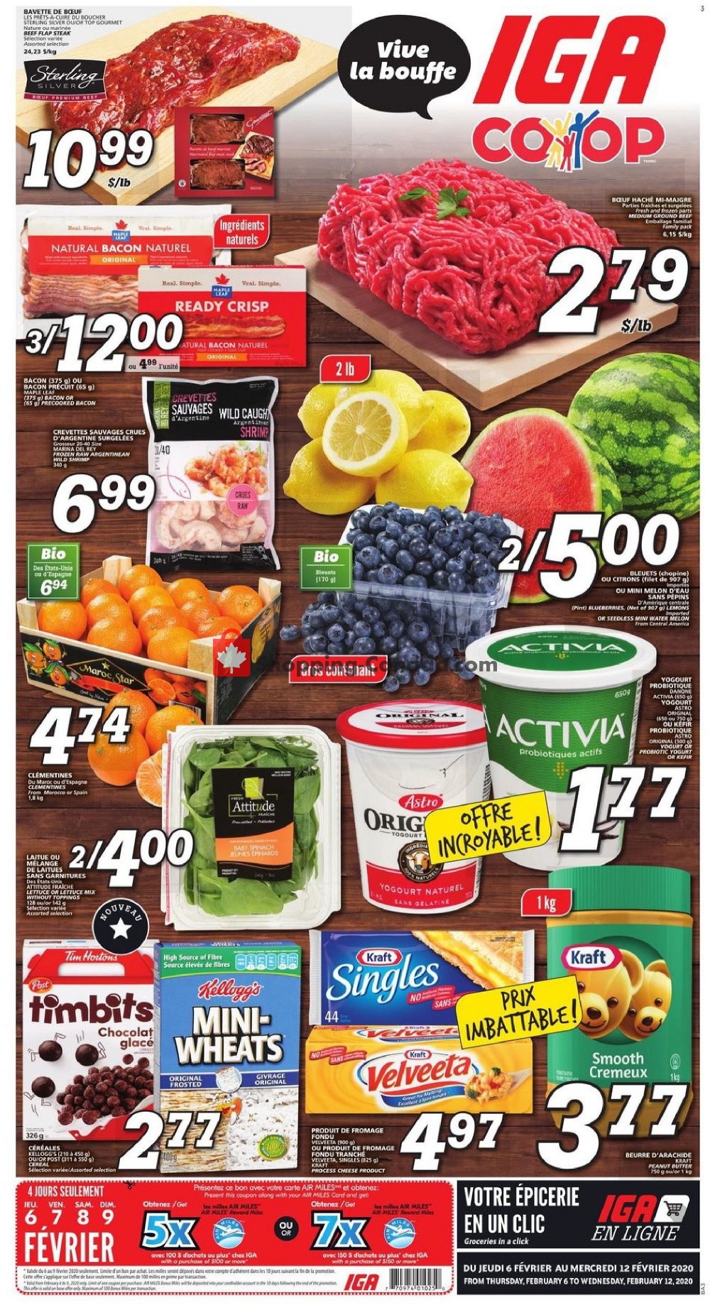 IGA Extra flyer from Thursday February 6, 2020 to Wednesday February 12, 2020 - page 3