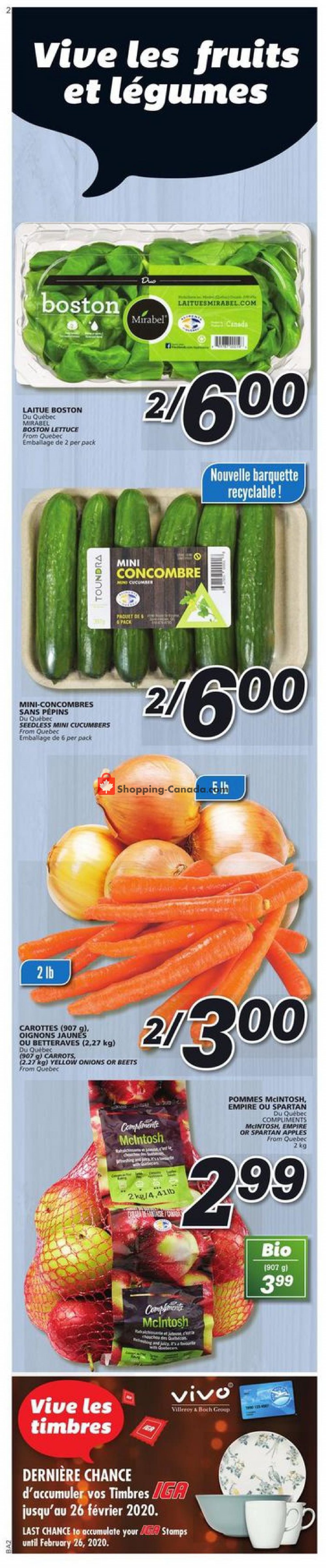 IGA Extra flyer from Thursday February 6, 2020 to Wednesday February 12, 2020 - page 5