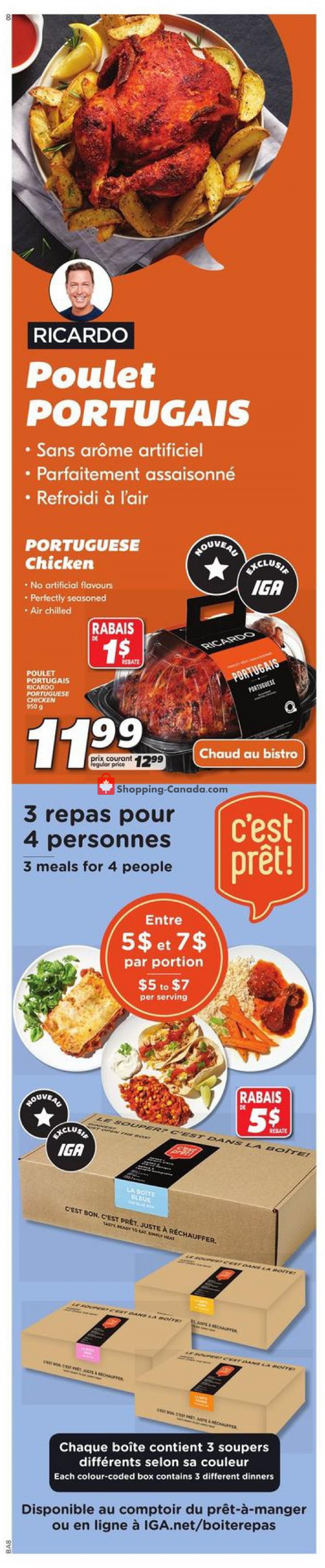 IGA Extra flyer from Thursday January 14, 2021 to Wednesday January 20, 2021 - page 12