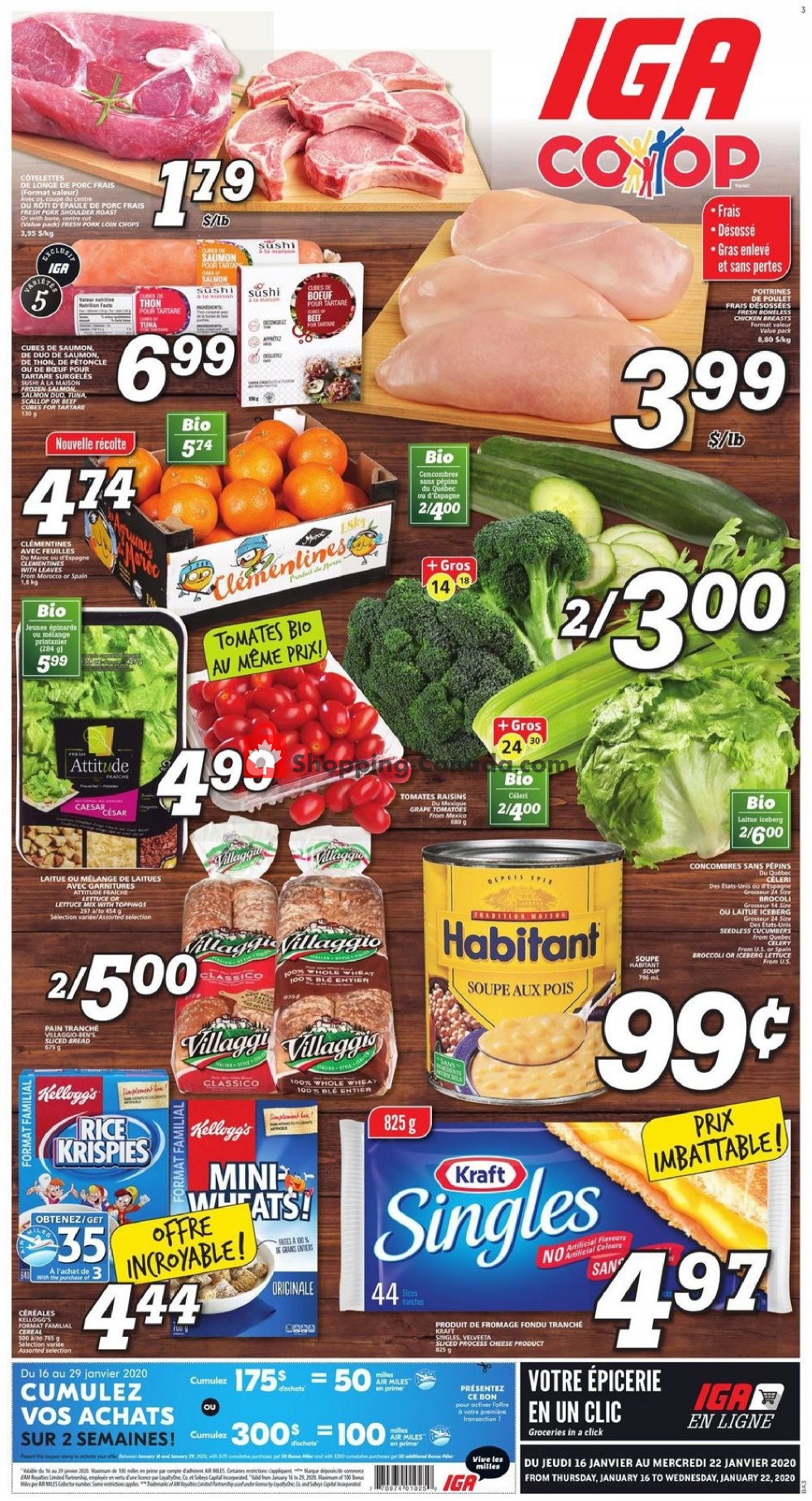 IGA Extra flyer from Thursday January 16, 2020 to Wednesday January 22, 2020 - page 2