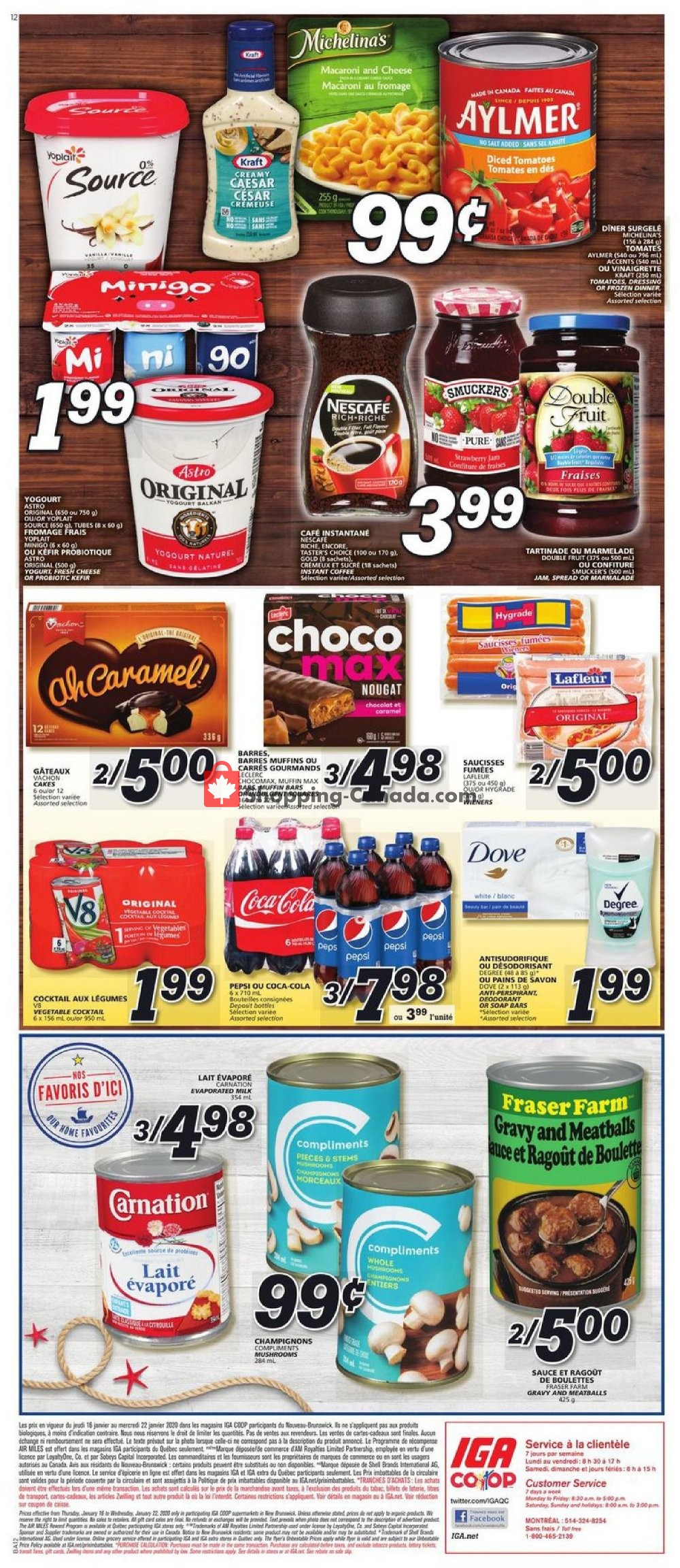 IGA Extra flyer from Thursday January 16, 2020 to Wednesday January 22, 2020 - page 4