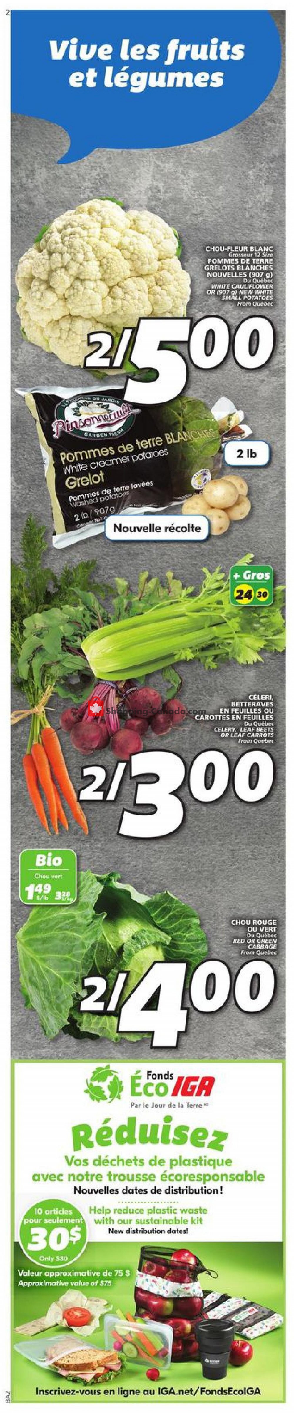 IGA Extra flyer from Thursday July 16, 2020 to Wednesday July 22, 2020 - page 2