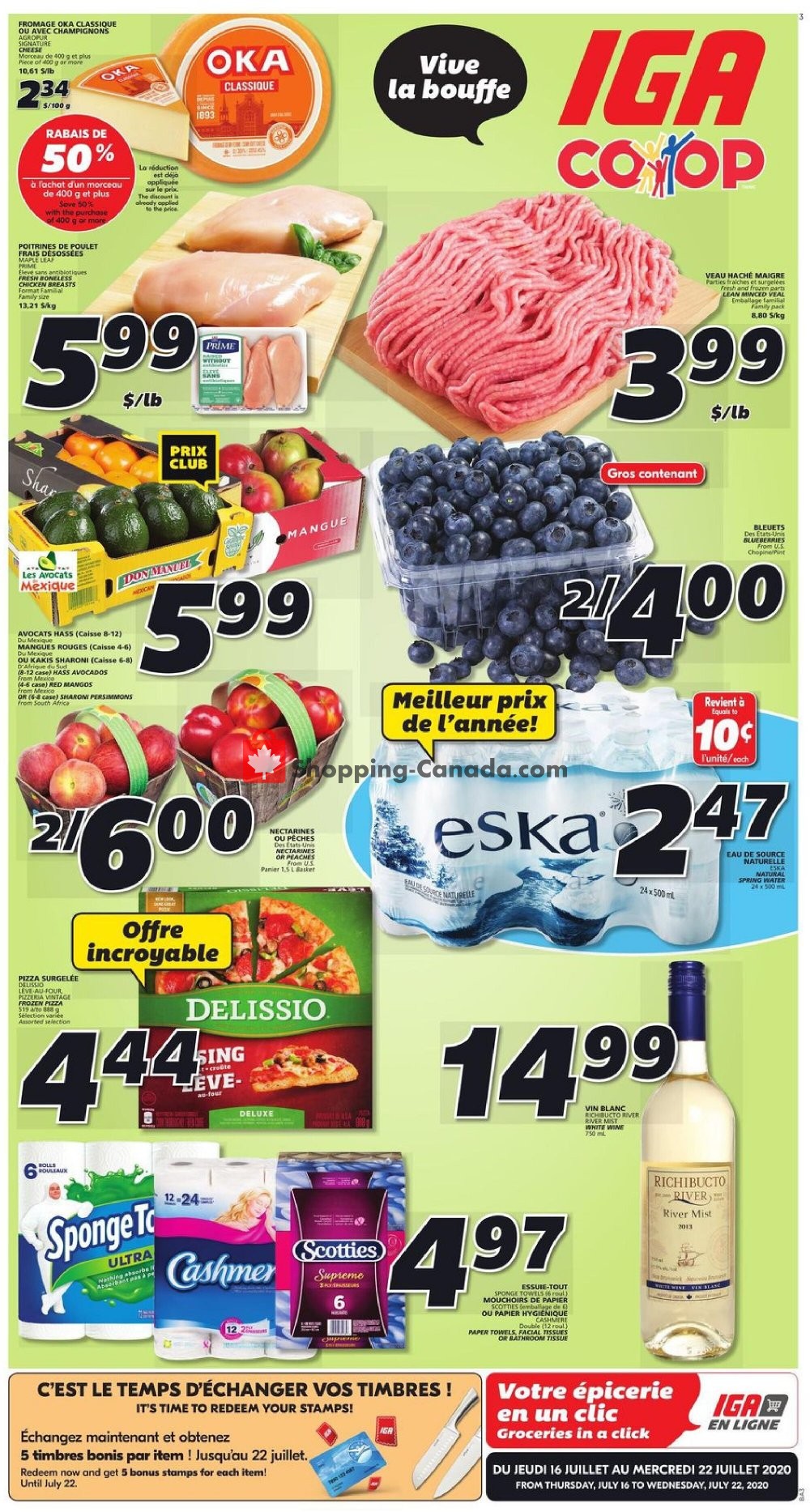 IGA Extra flyer from Thursday July 16, 2020 to Wednesday July 22, 2020 - page 3