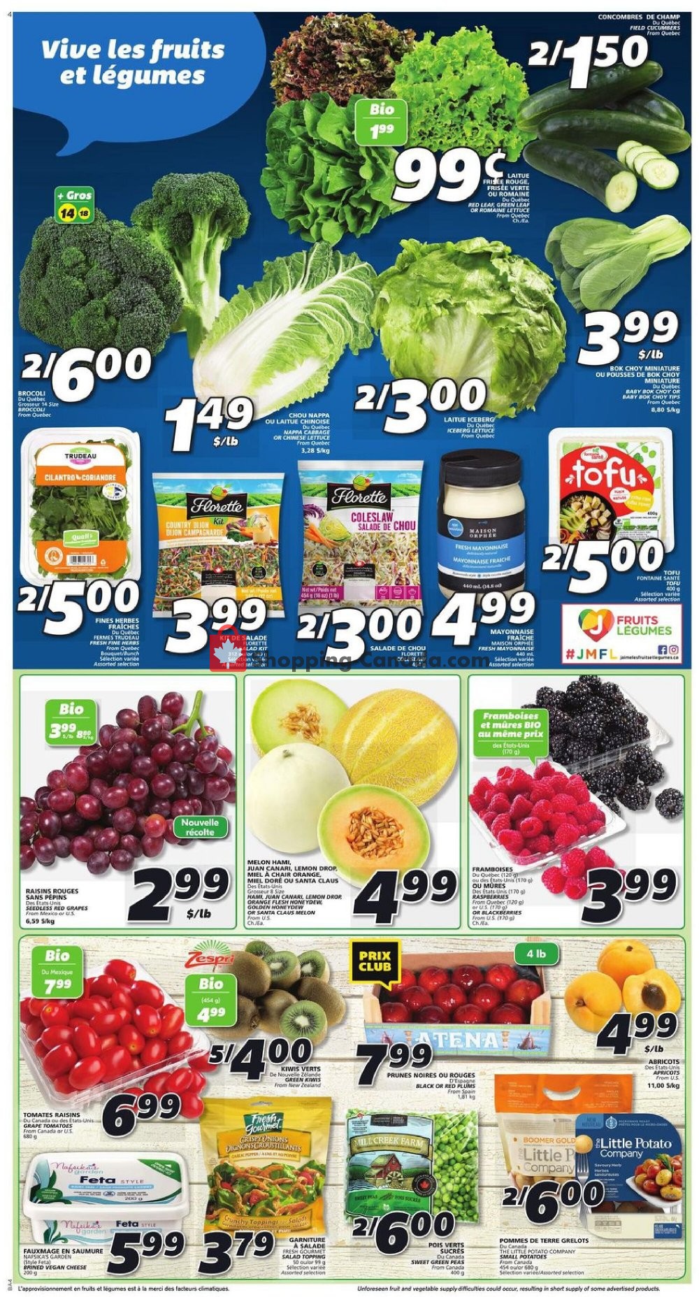 IGA Extra flyer from Thursday July 16, 2020 to Wednesday July 22, 2020 - page 4