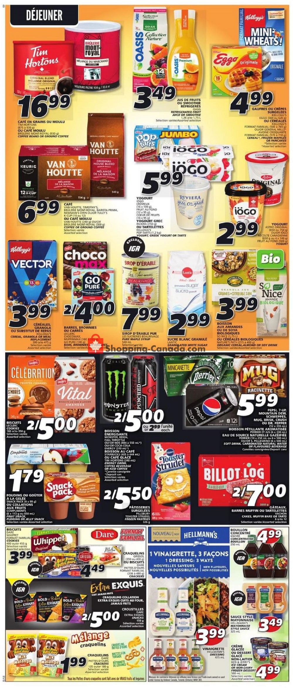 IGA Extra flyer from Thursday July 16, 2020 to Wednesday July 22, 2020 - page 8