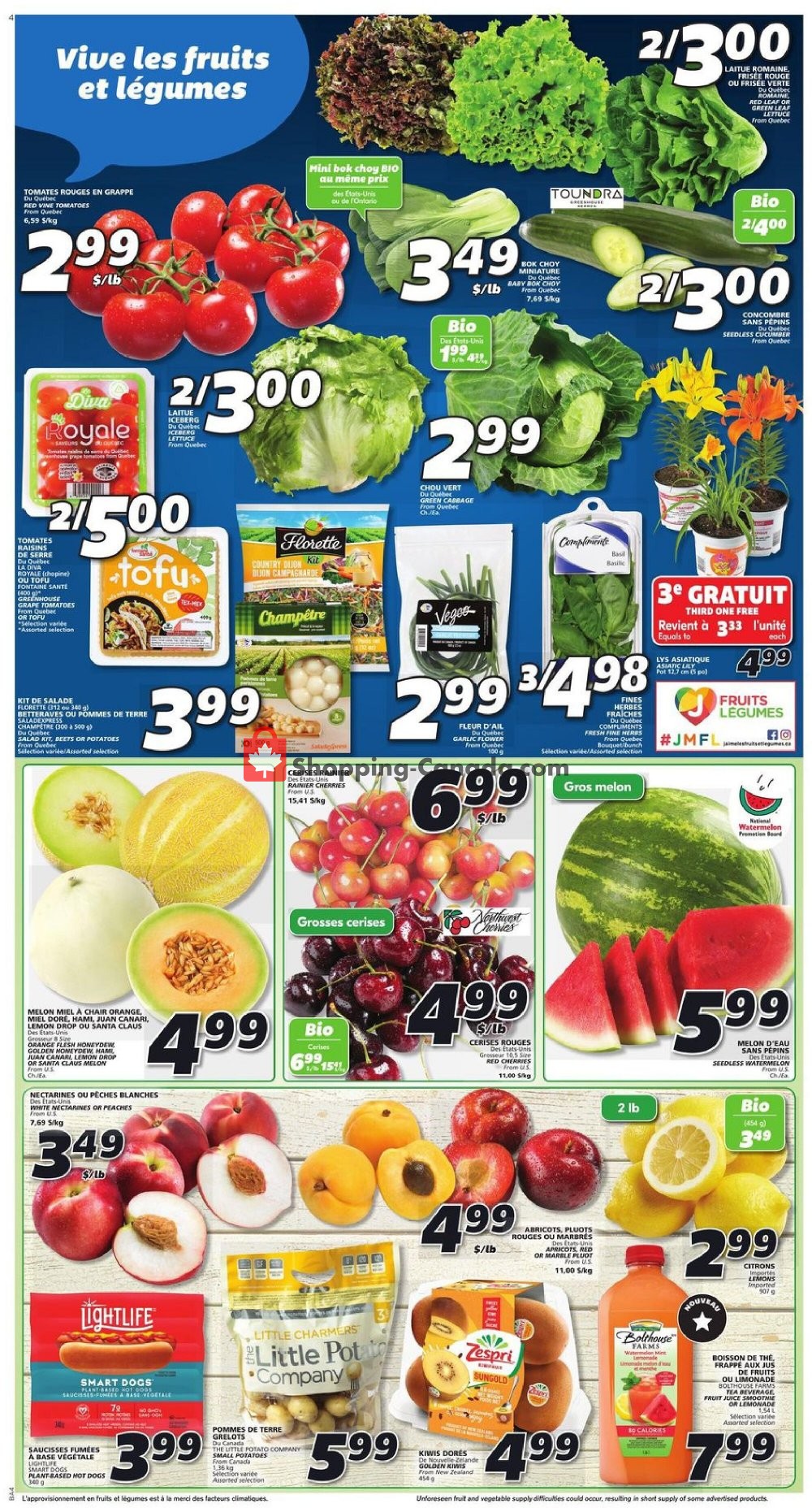 IGA Extra flyer from Thursday July 2, 2020 to Wednesday July 8, 2020 - page 4